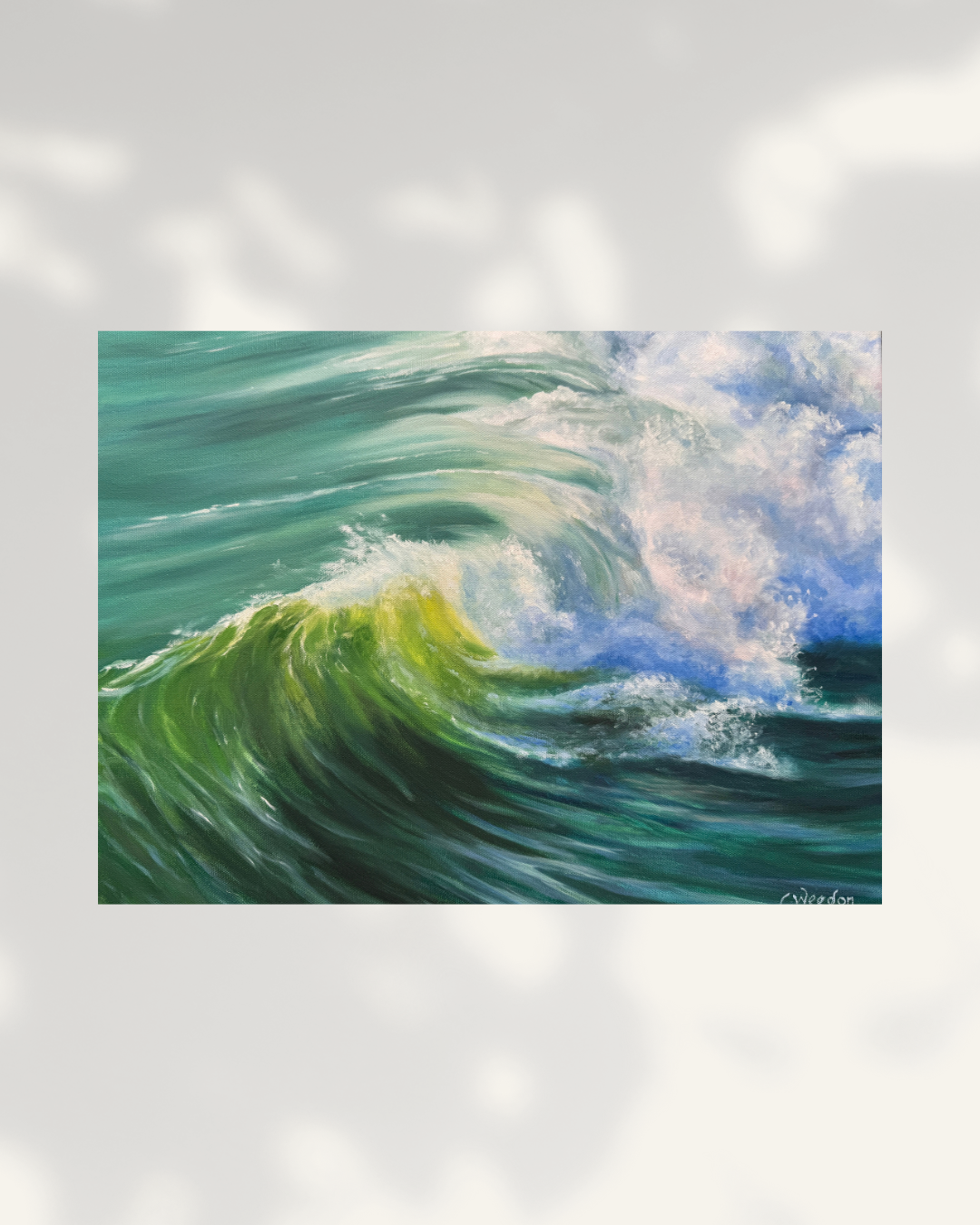 The Eye of the Wave - Original Artwork