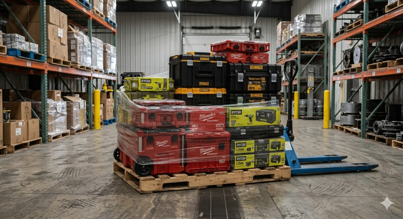 Example - DeWalt & Milwaukee Tool Pallet - Overstock