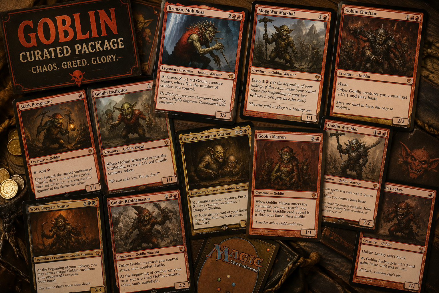 25 Pack commander builder kit (Goblins)