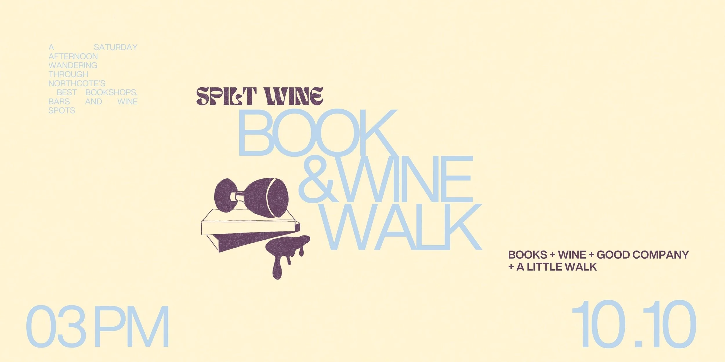 Book& Wine Walk