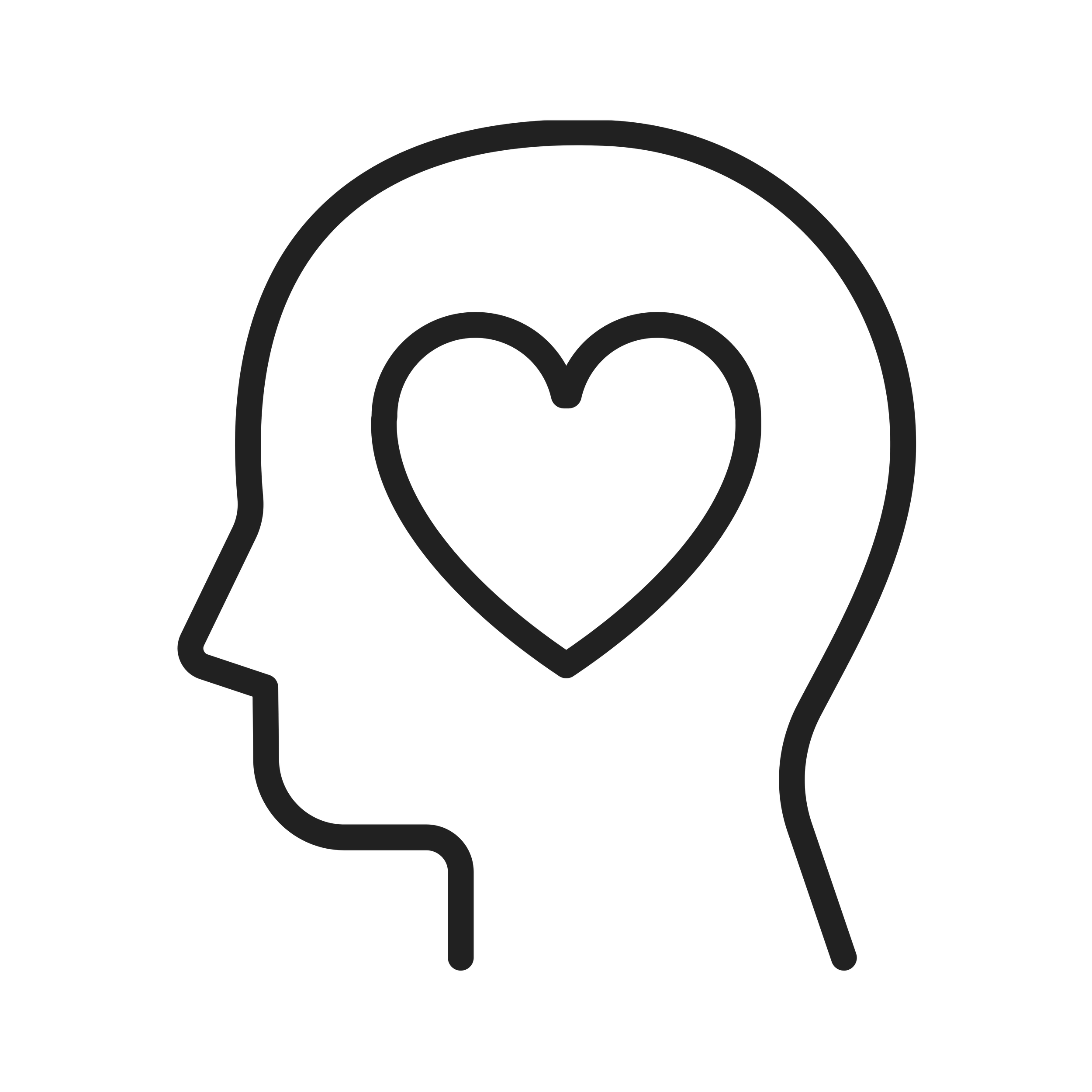 Black background with a minimalist, outline drawing of a person's face and shoulders, focusing on the head silhouette.