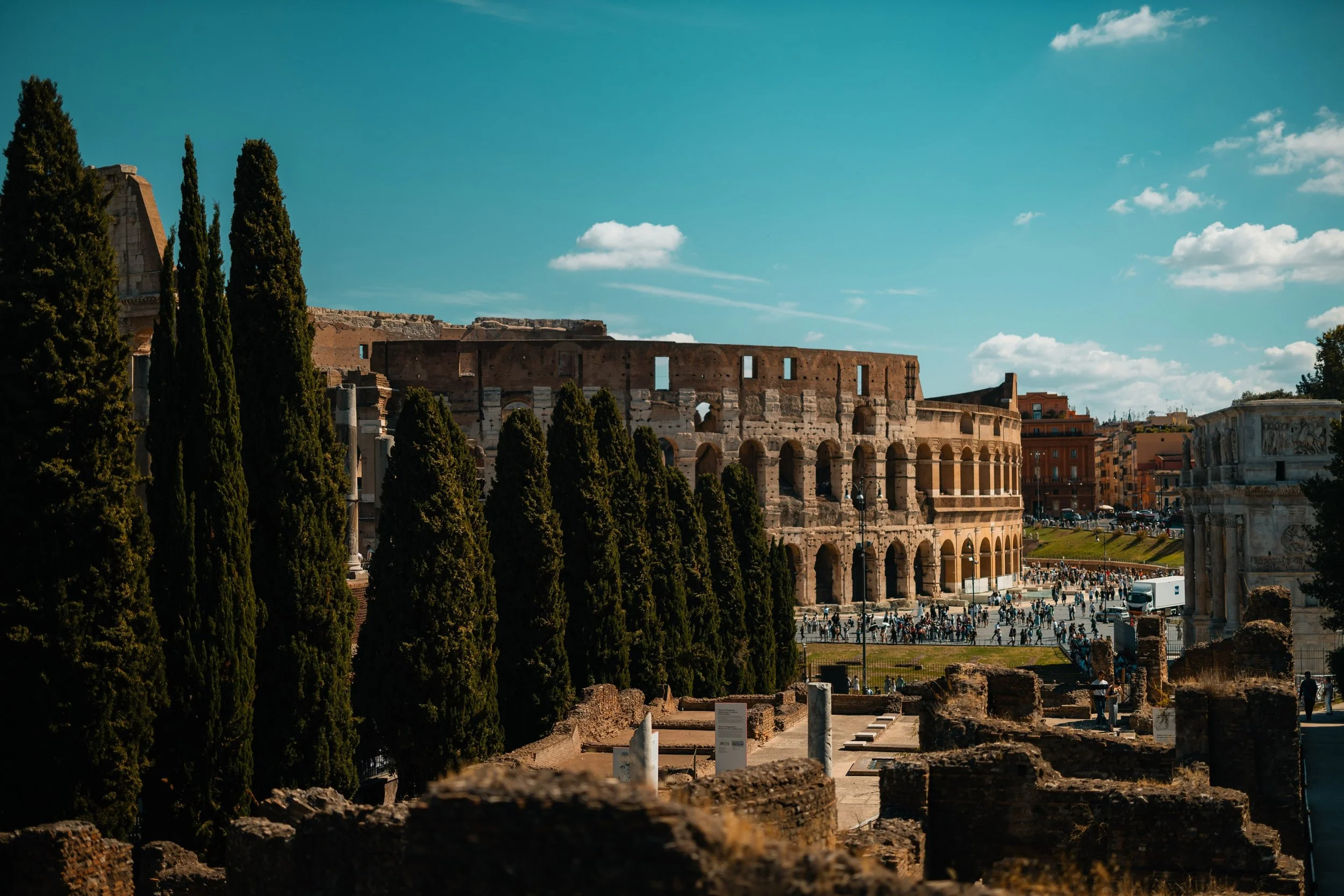 Rome, framed by centuries. 🇮🇹

The Colosseum rising beyond the ruins&mdash;a view where every layer tells a different chapter of the Eternal City.

📍 Rome, Italy
📸 Code 5 Photography

#Rome #Italy #Colosseum #Roma #VisitRome RomePhotography Italy