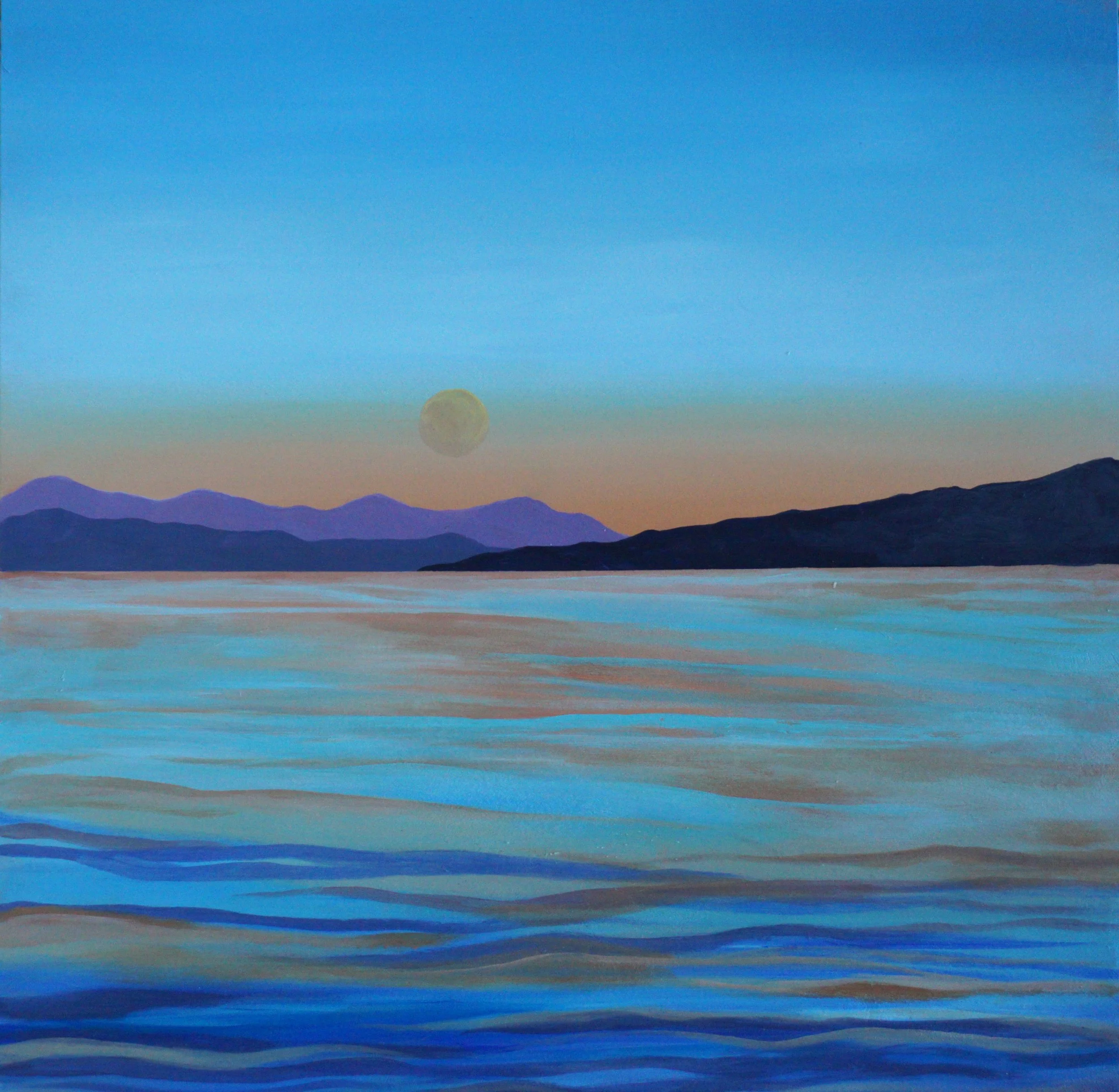 Liquid Light, Catherine Warren, Acrylic on board, 2026
