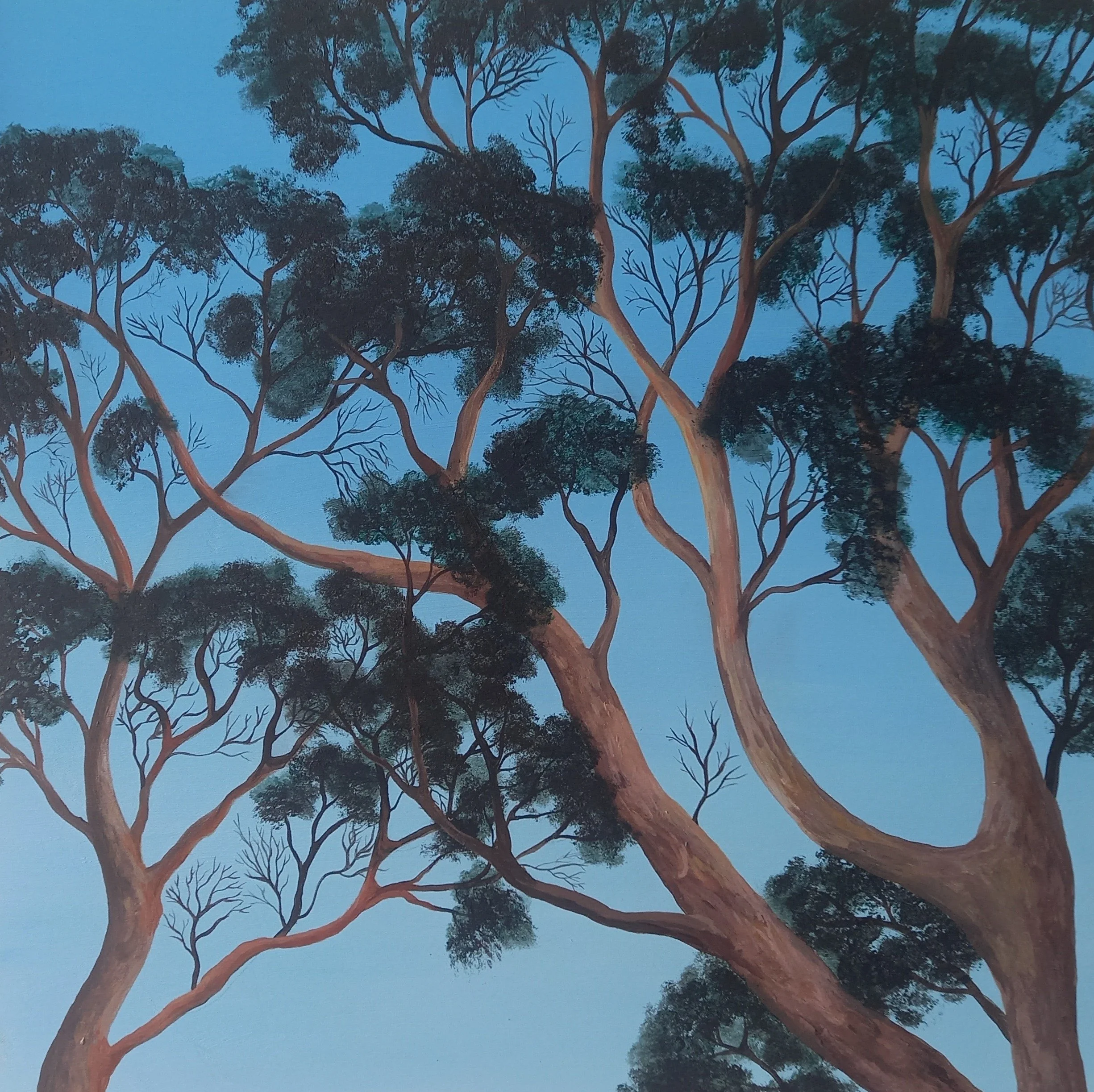 Reaching, Catherine Warren, Acrylic on board, 2026
