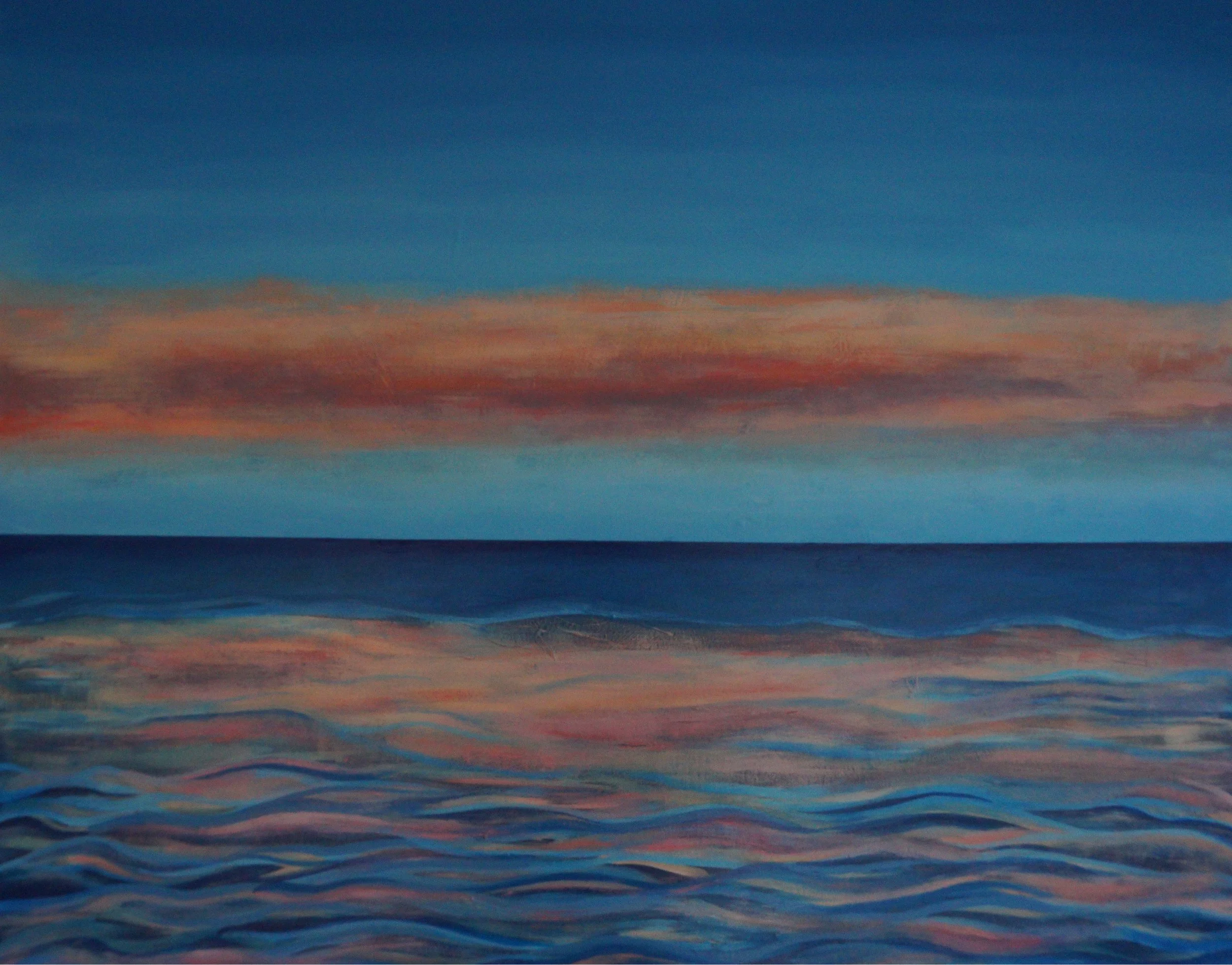 Electric Gaze, Catherine Warren, Acrylic on board, 2025
