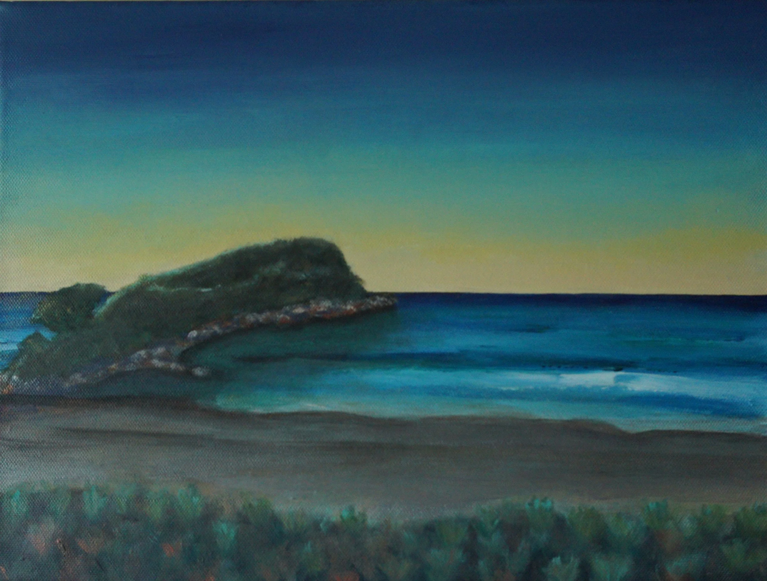 First Breath, Catherine Warren, Acrylic on canvas, 2025