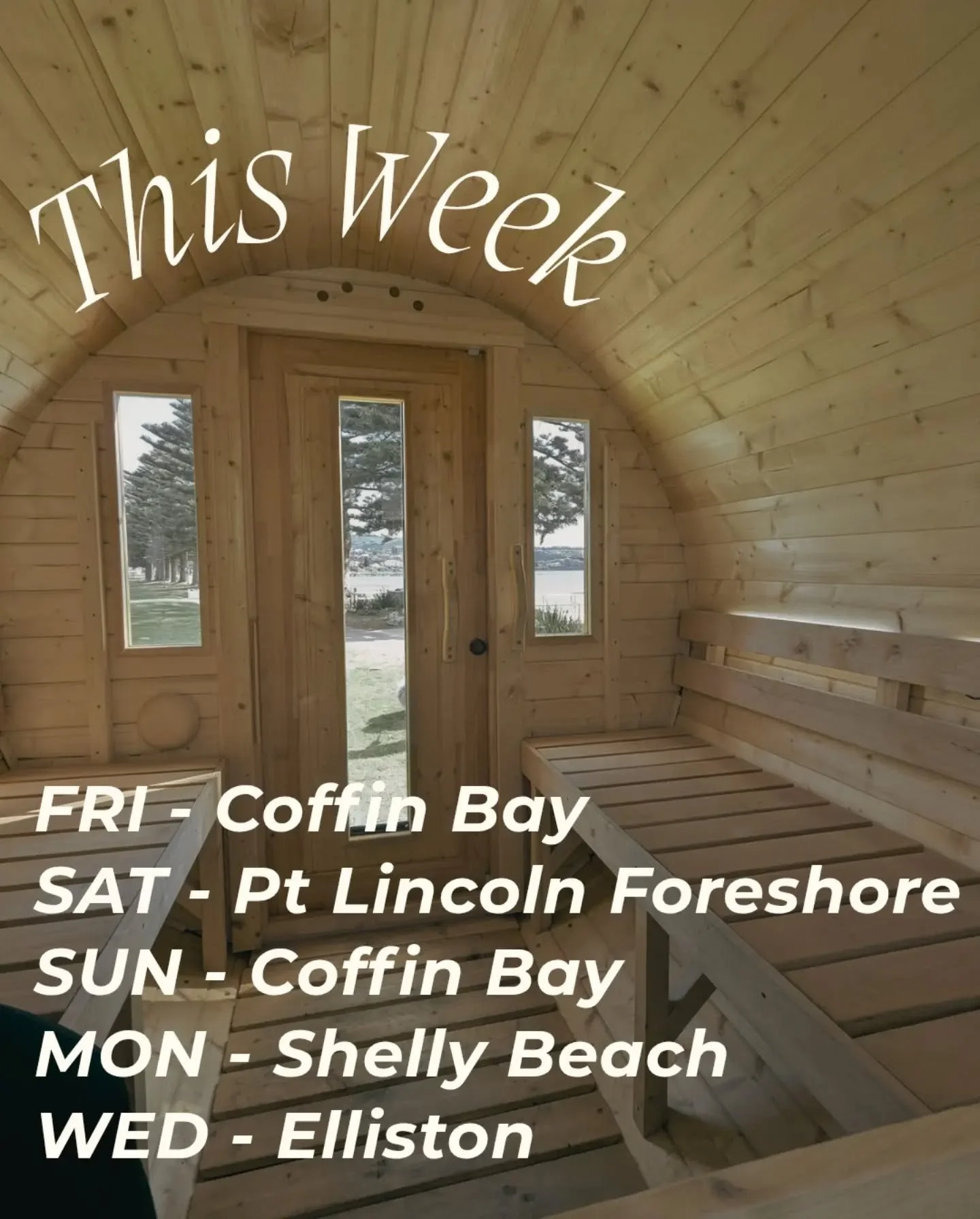 Thinking about a weekend sauna? We are!

If you&rsquo;ve been meaning to jump in, this is your sign. Come warm up, slow down and make a bit of time for yourself.

Bookings are open for this weekend.

Grab your spot here: https://bookasession.org/salt
