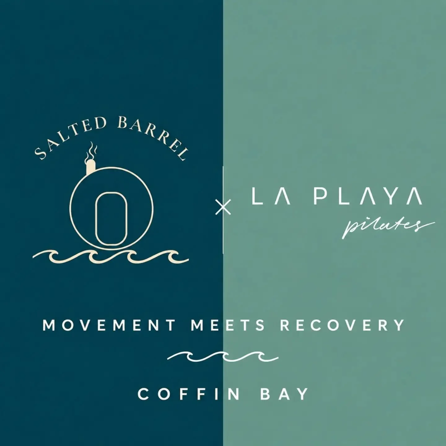 WHEN TWO POWERHOUSES MEET

Reformer Pilates &times; Traditional Sauna

Salted Barrel is proud to partner with @laplaya_coffinbay to bring their reformer Pilates community an exclusive sauna offer.

Complete a pilates class. Unlock your offer. 

Start