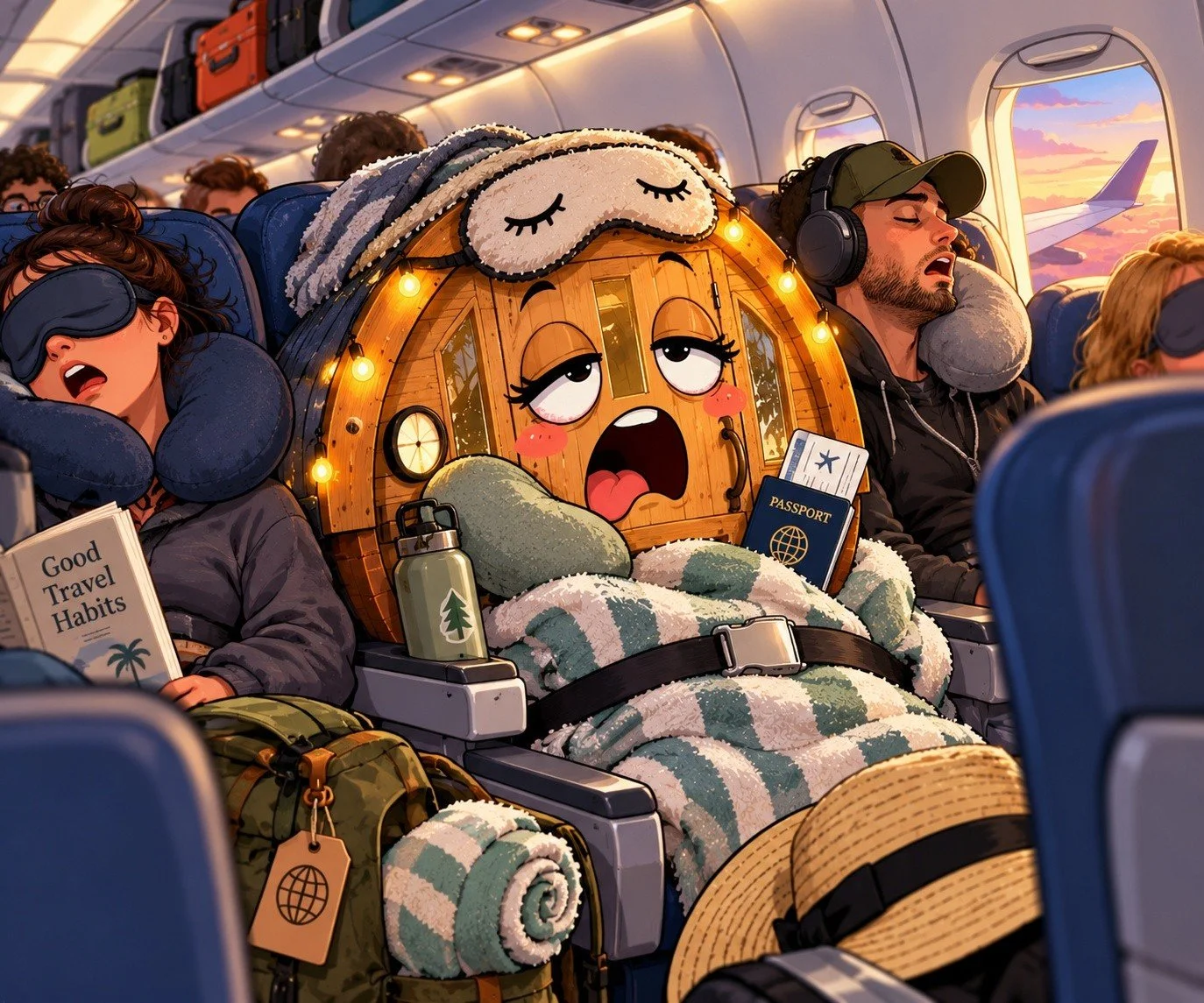 Betty on Holidays ✈️

Just a little reminder that we're taking October off!

No sauna, no fire, and sadly, no jellybeans.

We'll miss you all! See you in November. 🔥