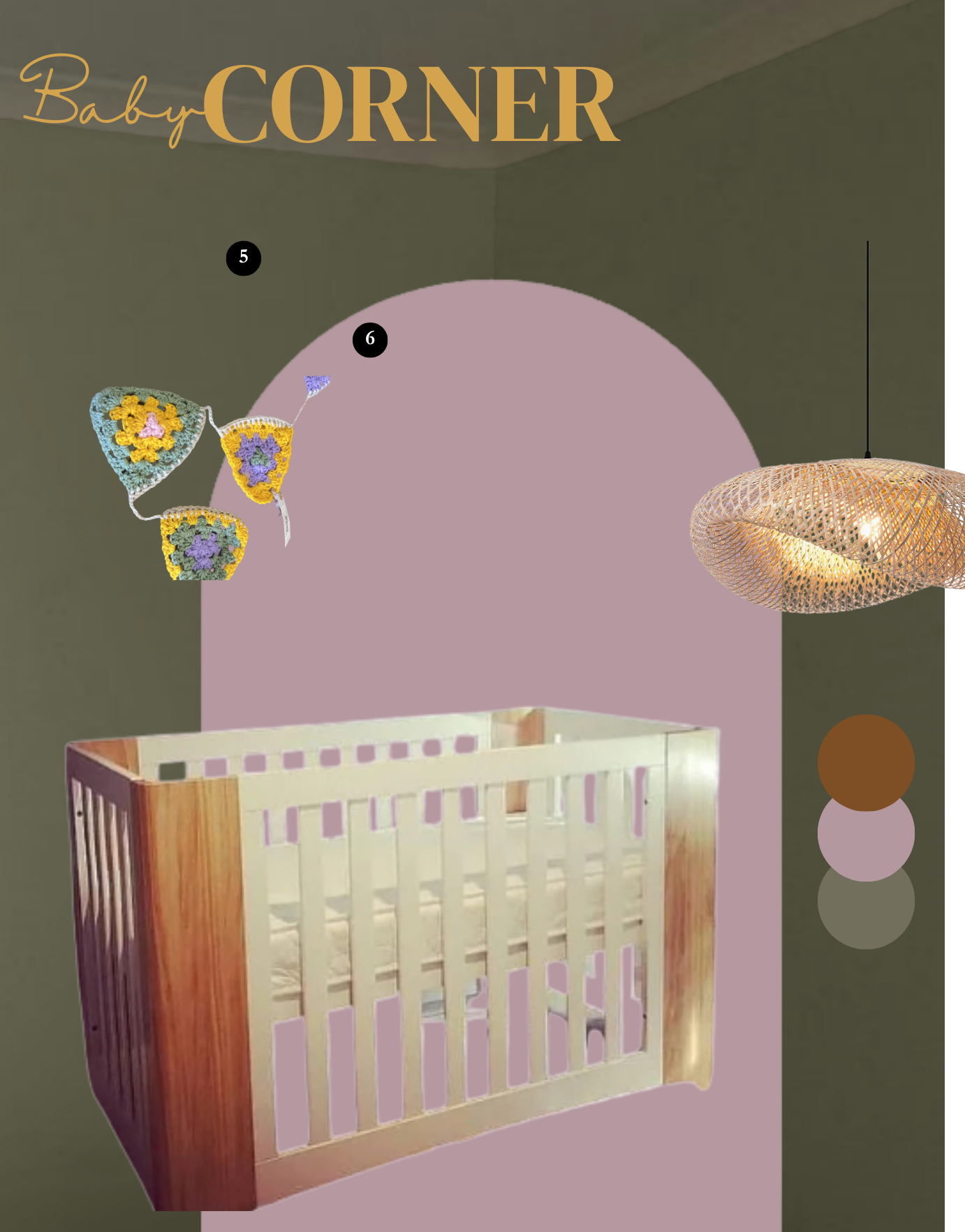 Assembling the nursery area