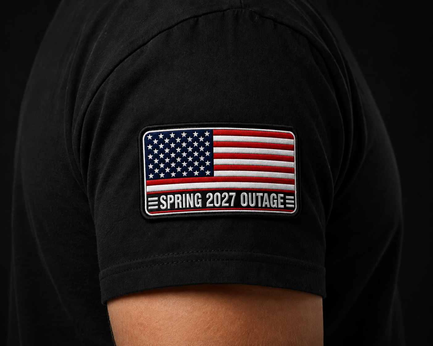 Spring 2027 Outage Sleeve Logo