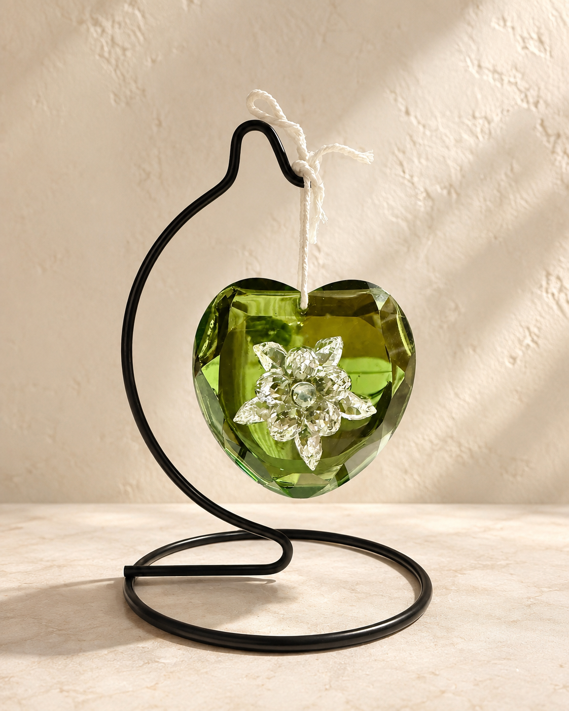 Emerald Heart- Hanging Decor