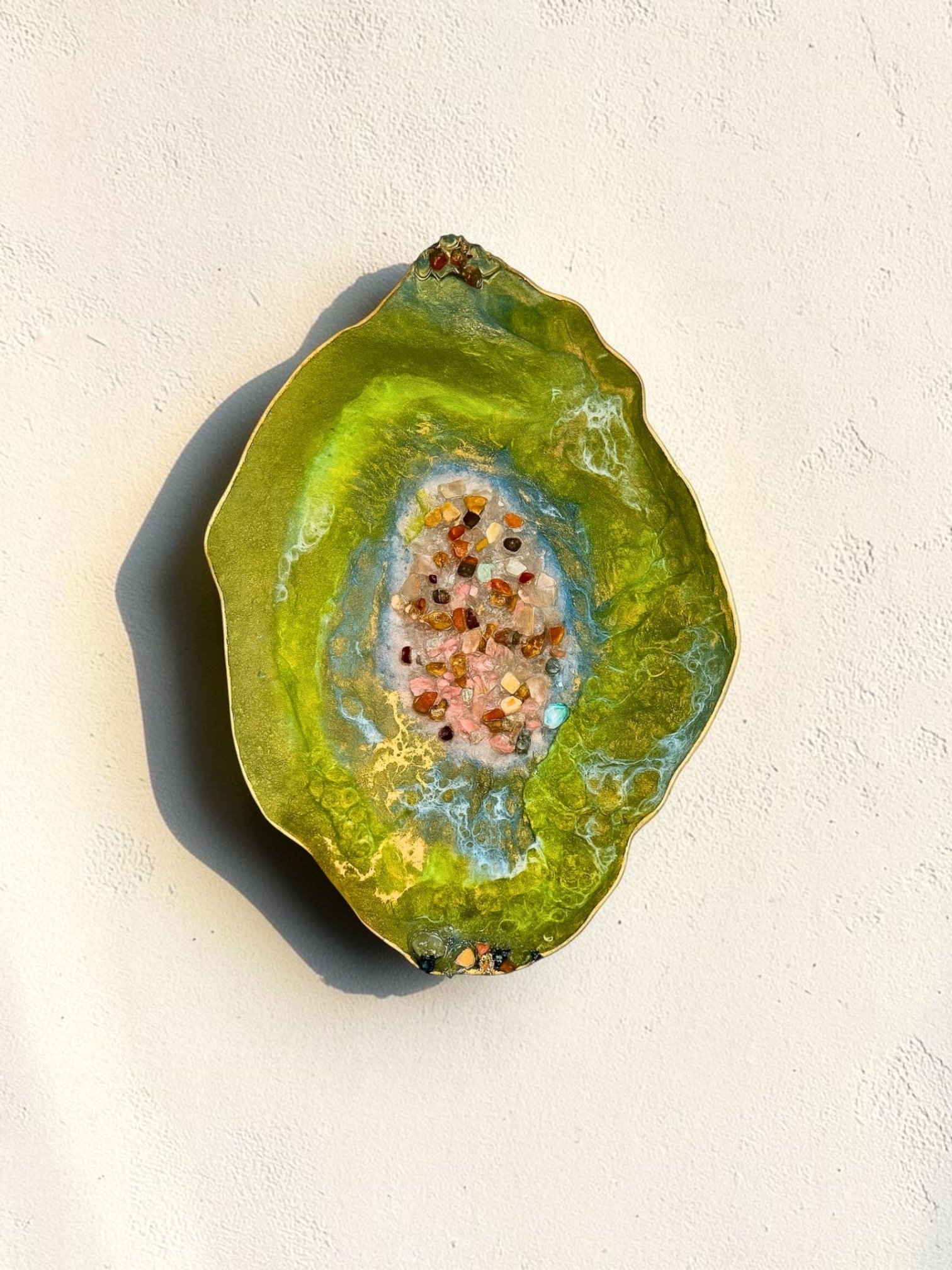 Forest Glow Geode