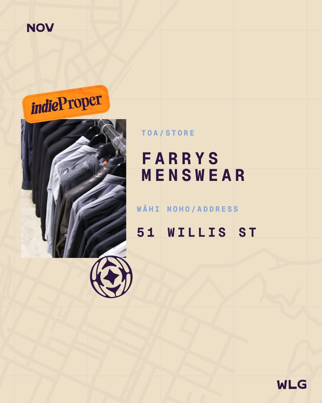 Meet Farrys Menswear. 
Farrys offers timeless, quality clothing with a modern edge from everyday essentials to smart work wear. With more than 30 years retailing in Wellington, they have become a destination for men looking for international fashion 