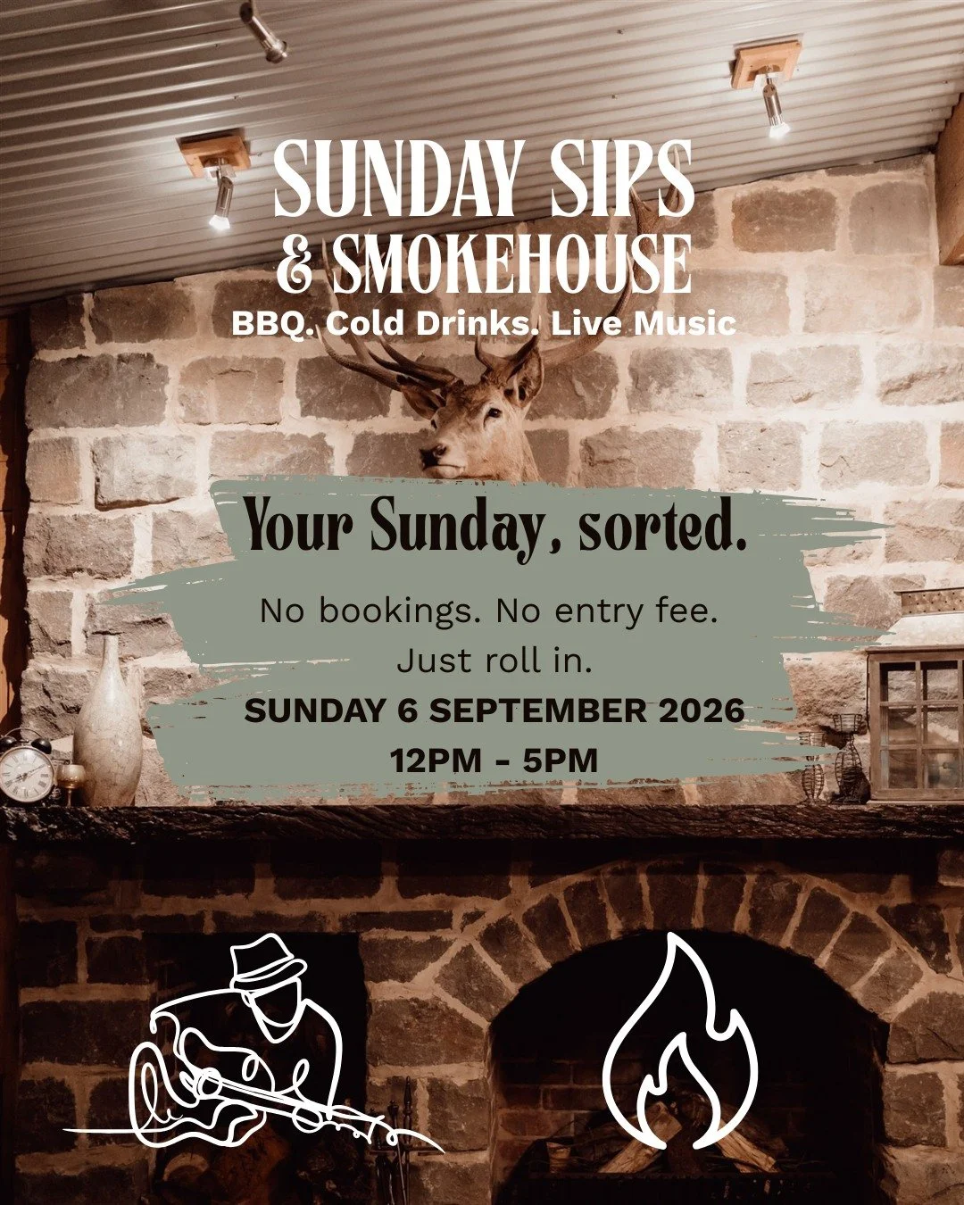 Last minute plans have never been so easy. See you Sunday!