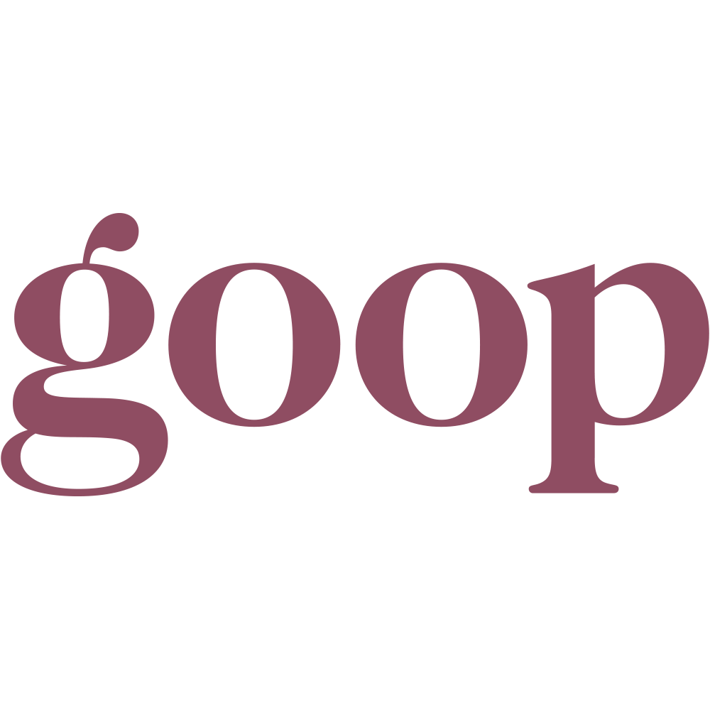 Stylized word 'gōp' with a black background.