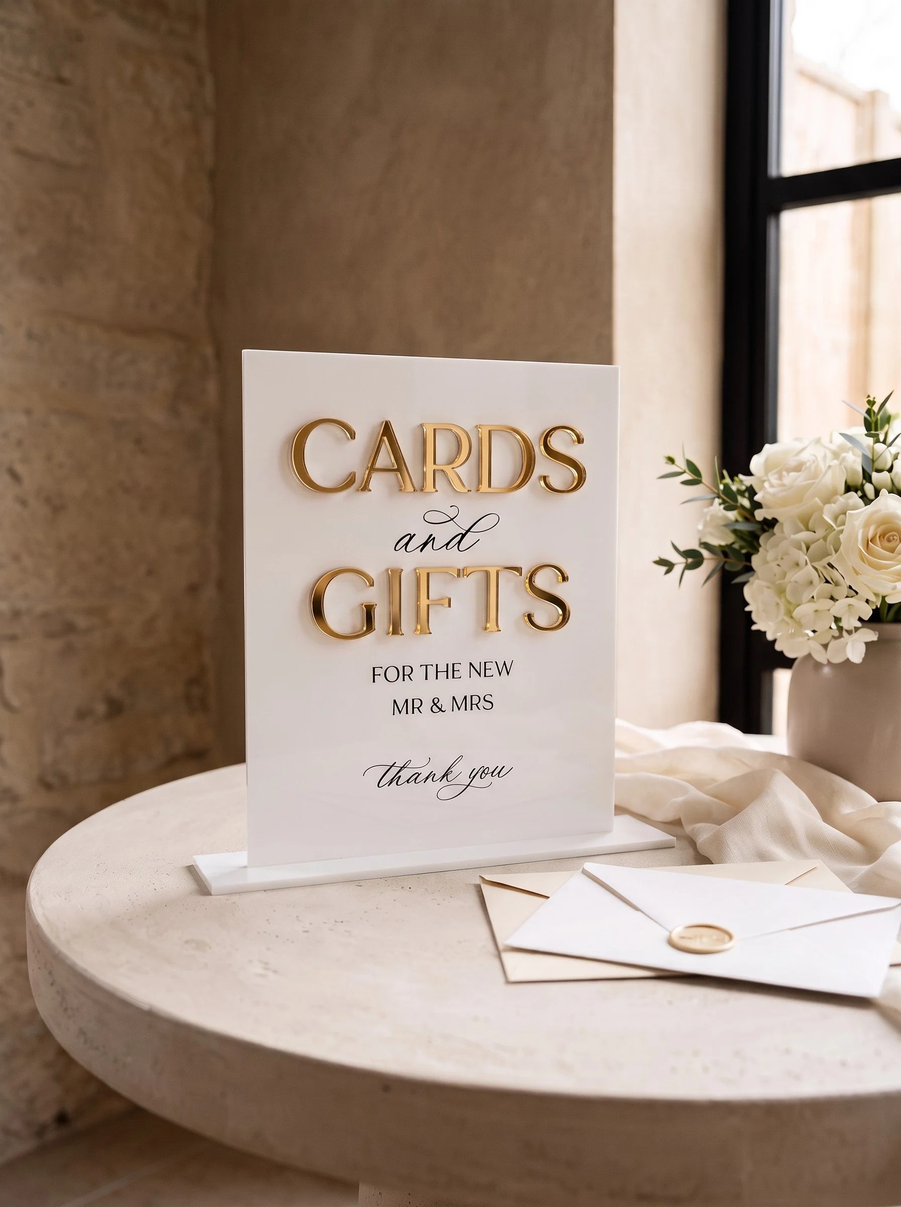 Cards & Gifts Wedding Sign
