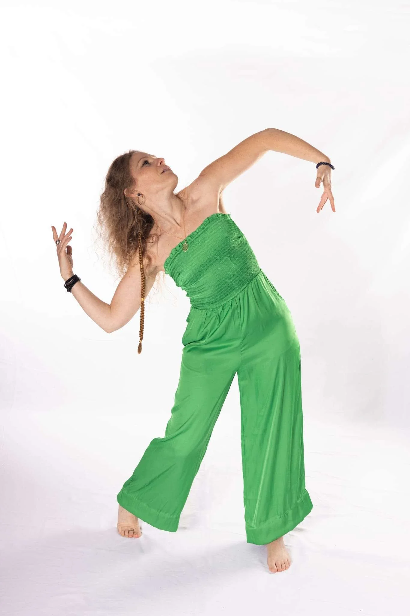 Céline, notre professeur de danse, en train de danser.