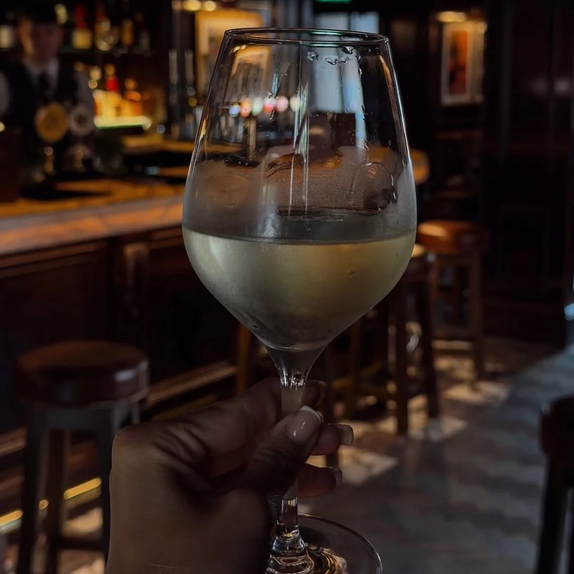 Wh&rsquo;ine not?? No need to book for a few sociable ones, see you at the bar. 12:00 late all weekend 🍷
