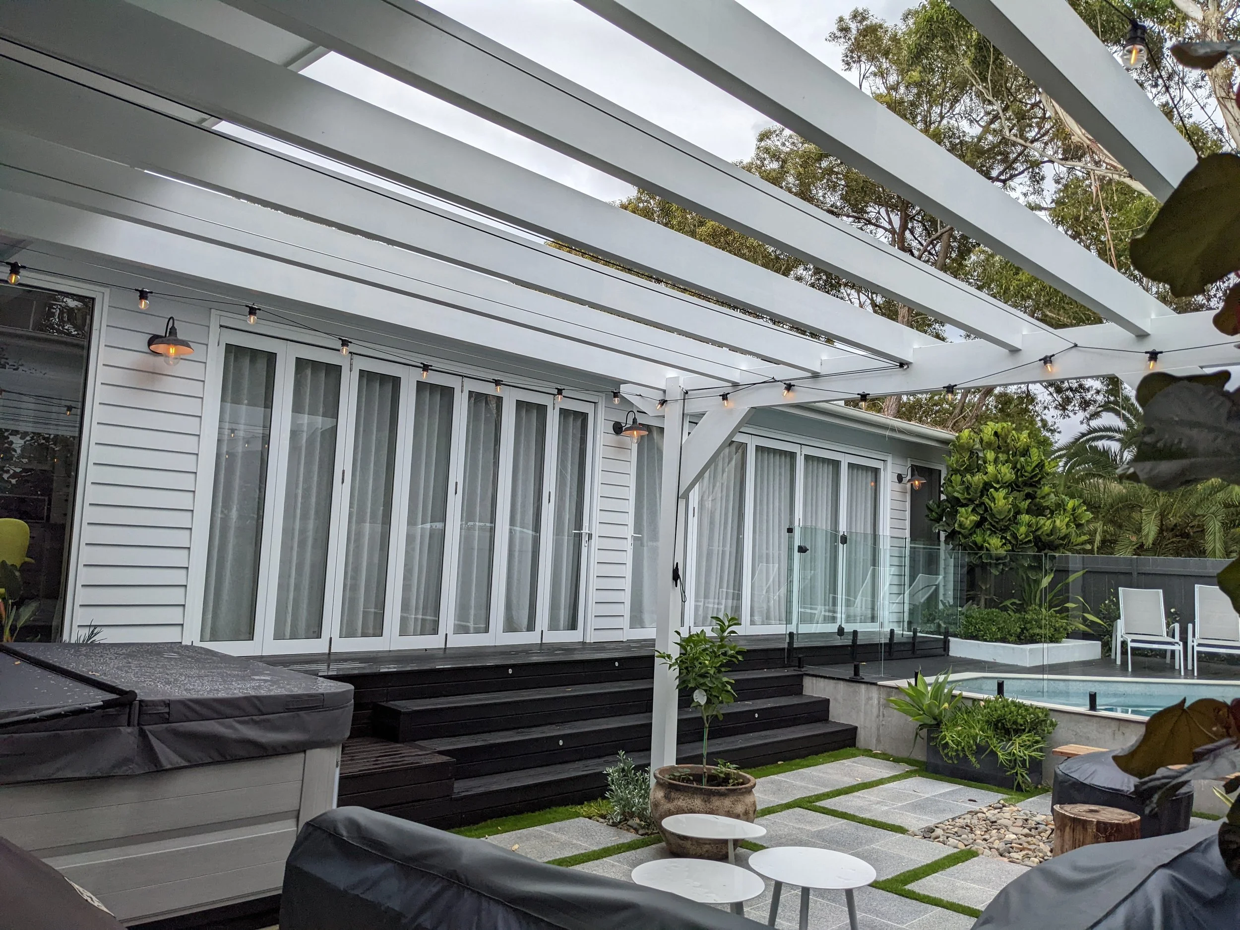 hardwood decking merbau deck stairs