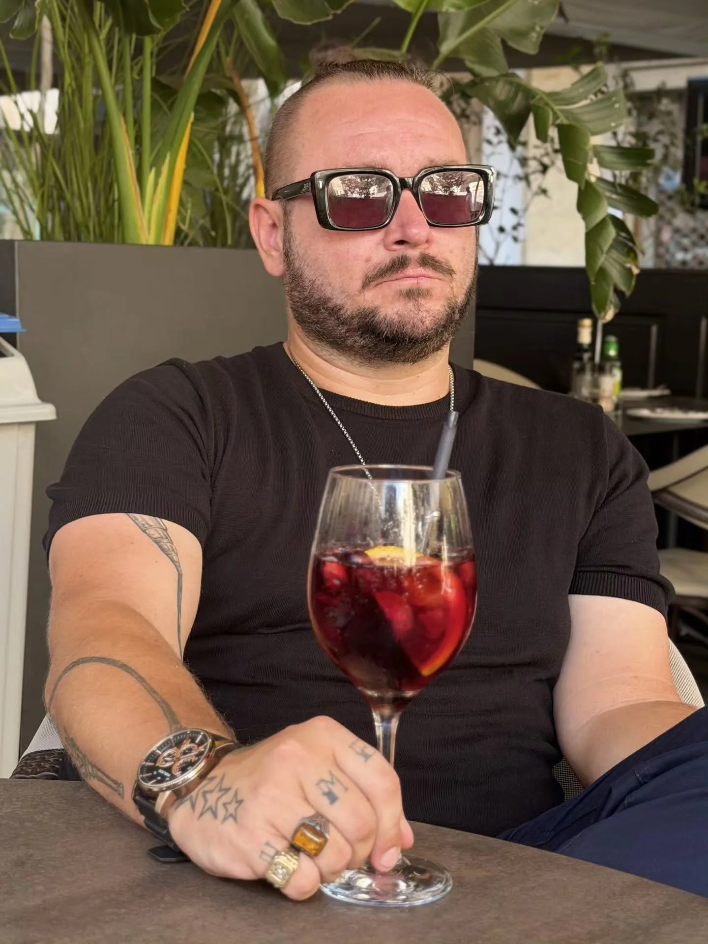 Who said you cant have a sangria in Malta? Lovely 😁😁 #sangria #chill #relax #feelingood #photooftheday