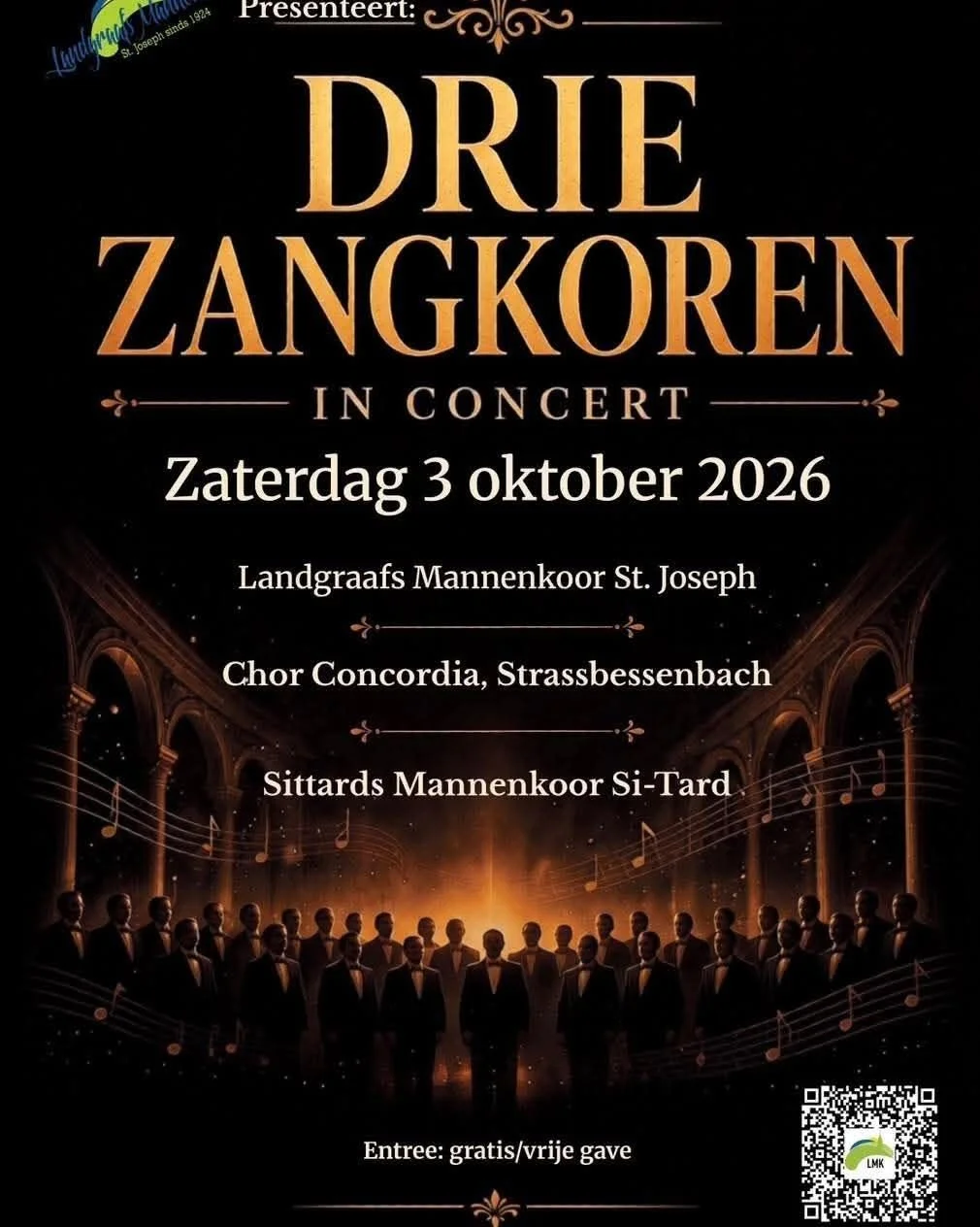Konzertreise zum Landgraafs Mannenkoor (NL)