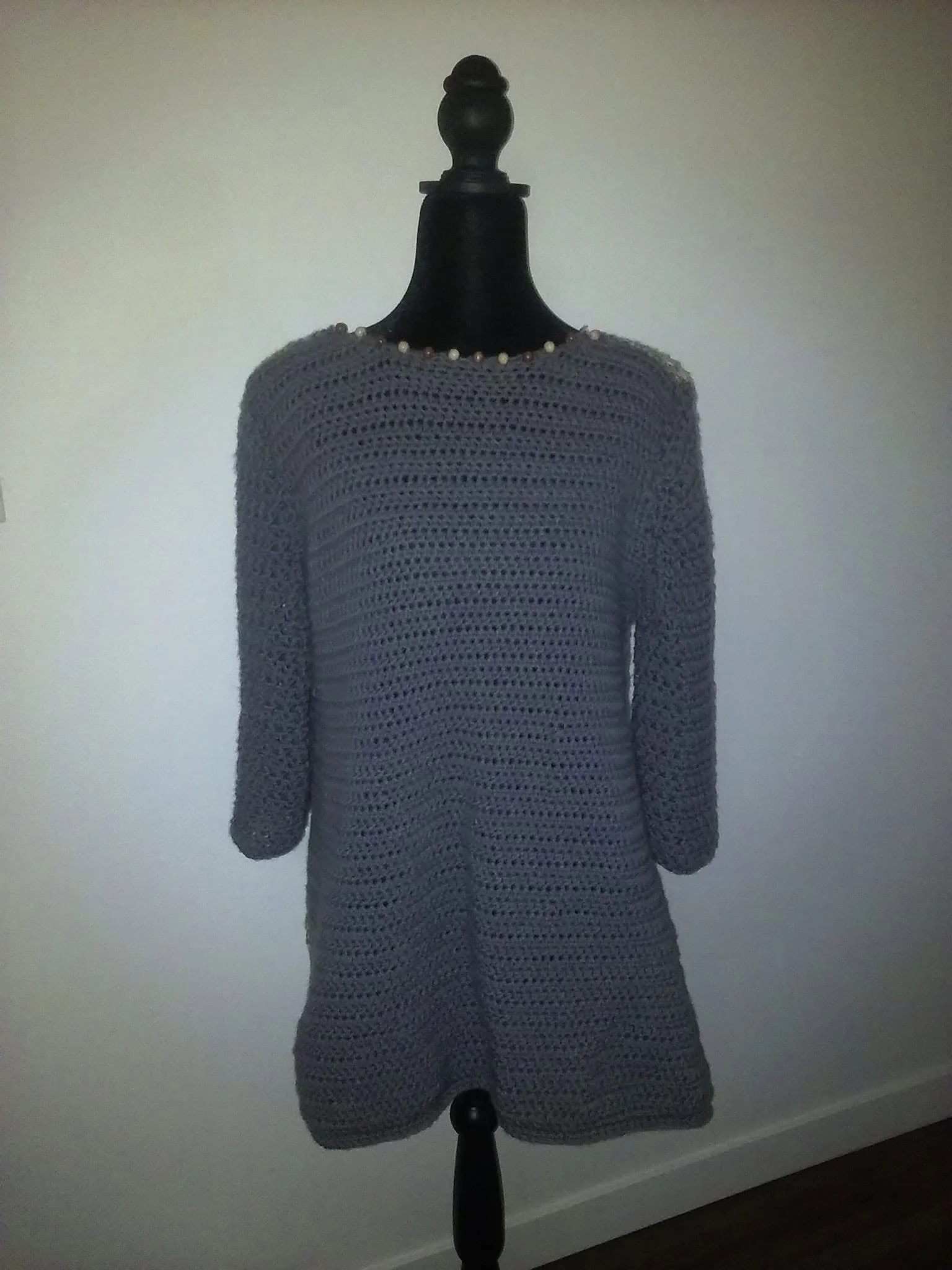 Beautiful woman's sweater