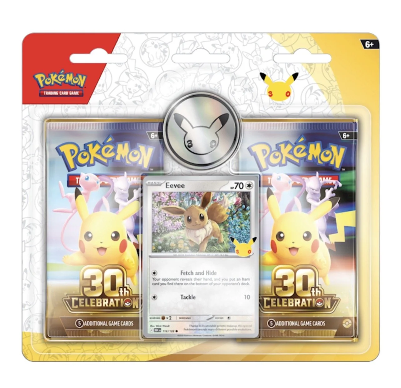 Pokémon 30 Jahre Jubiläums Blister Evoli
