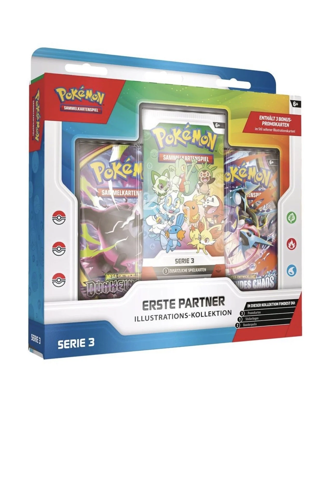 Pokémon Erste Partner Illustrations-Kollektion Serie 3