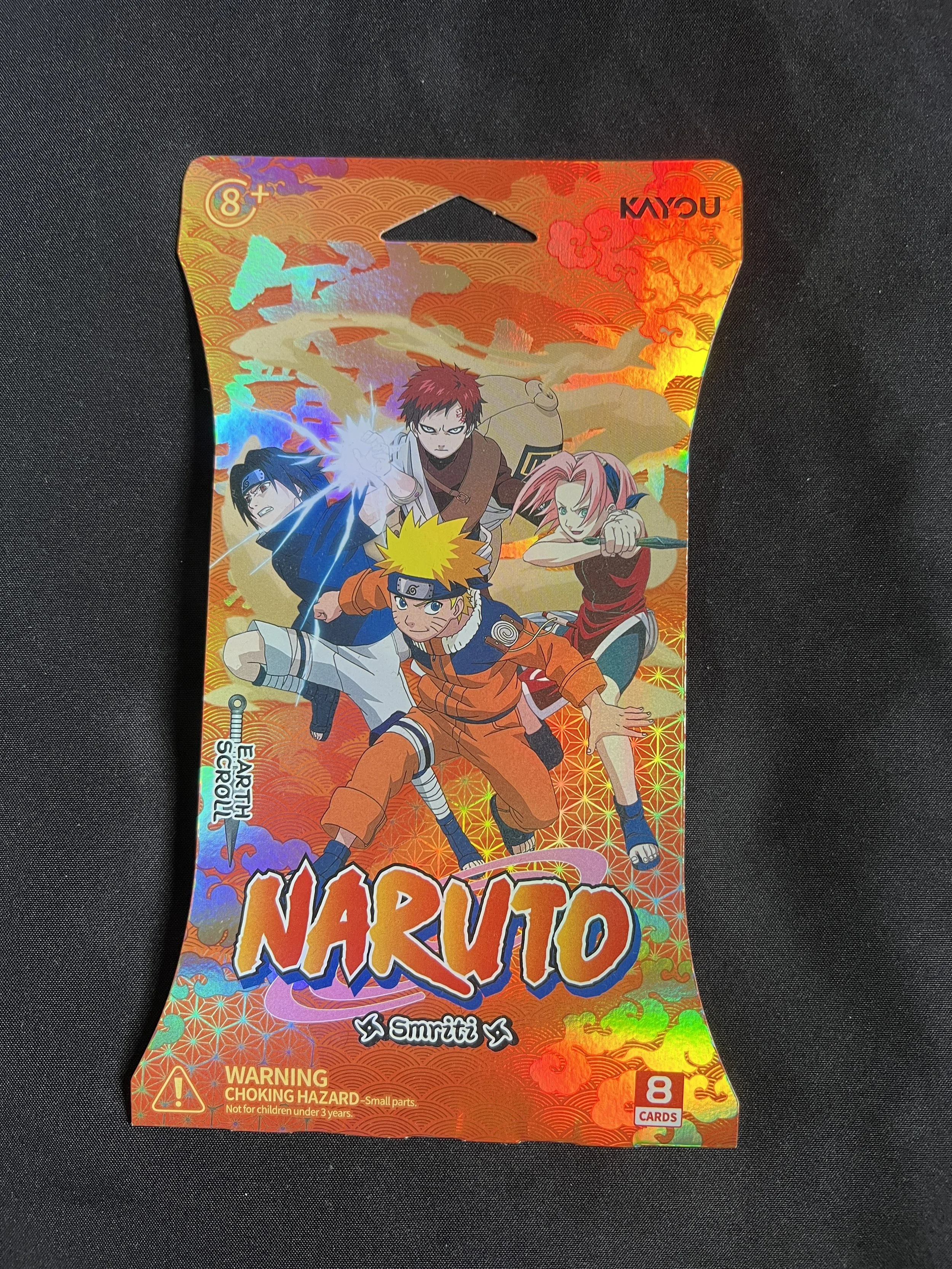 Naruto Booster Earth Scroll Orange