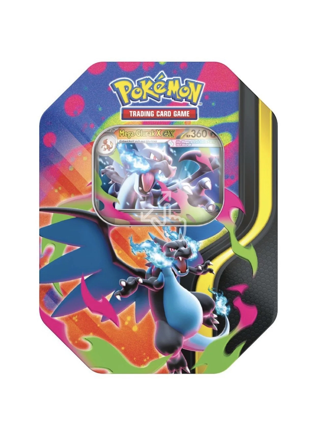 Mega Glurak X ex Tin (Deutsch)