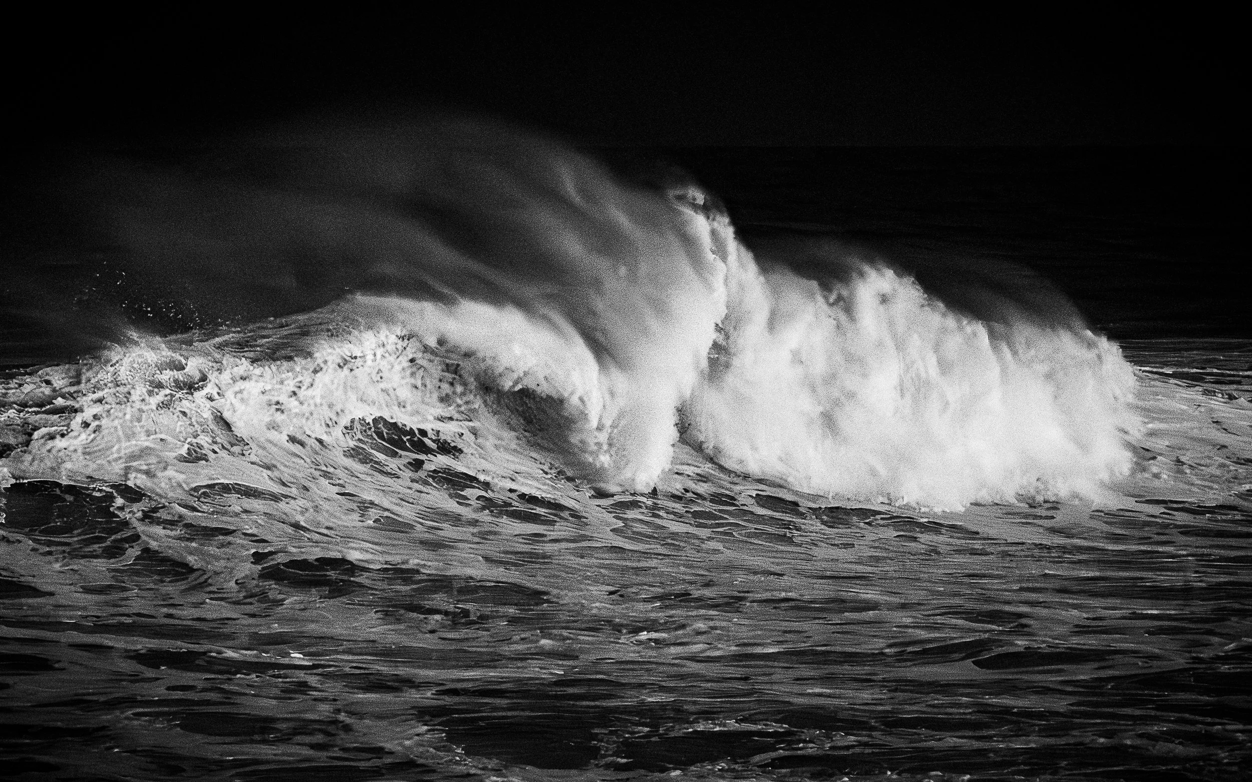 Standing only for the length of the exposure.
