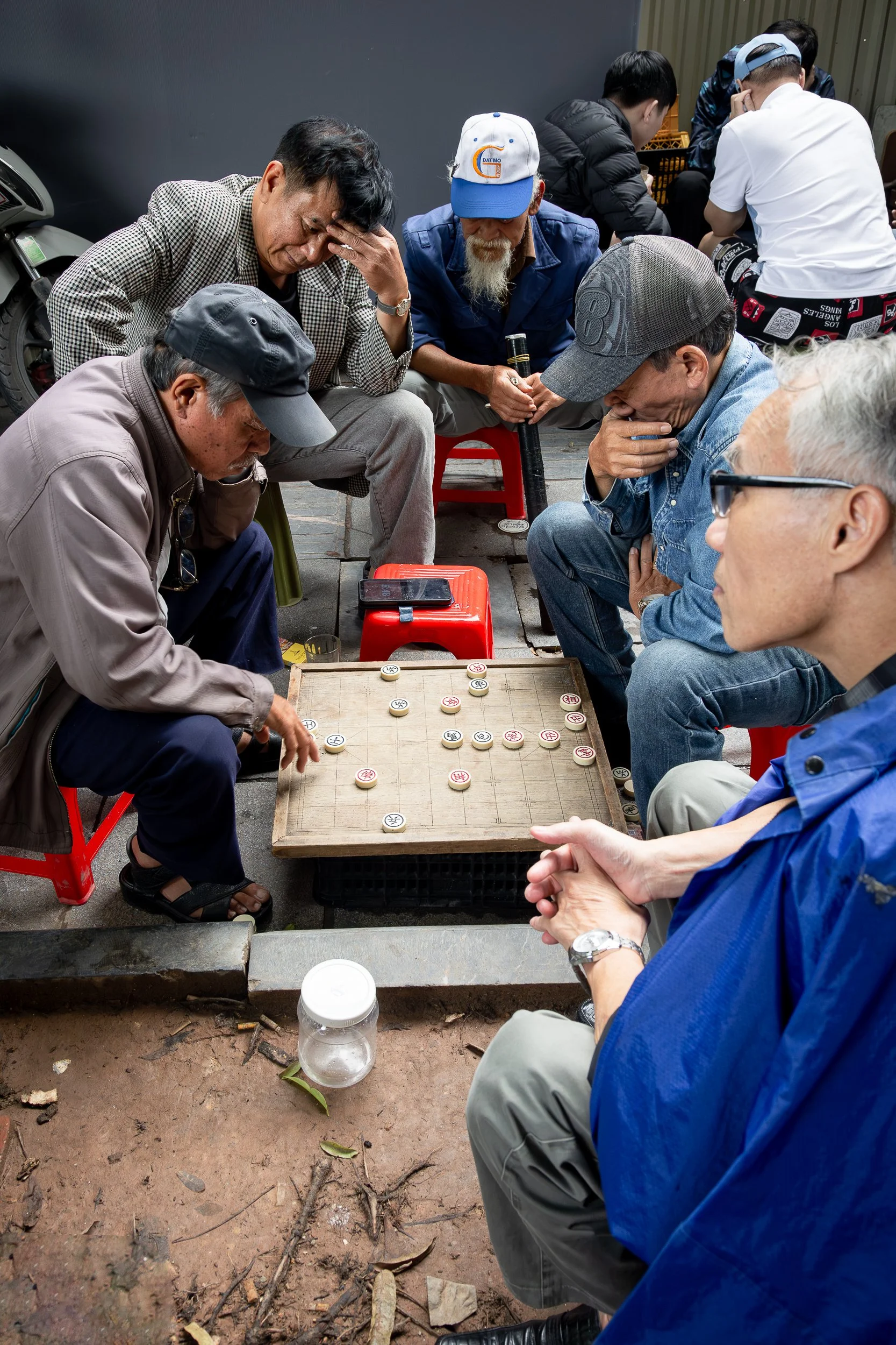Nobody's move.  — Hanoi, Vietnam.