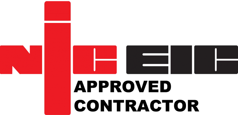 The logo of the National Institute for Licensing Education, with a stylized red cross and black text.