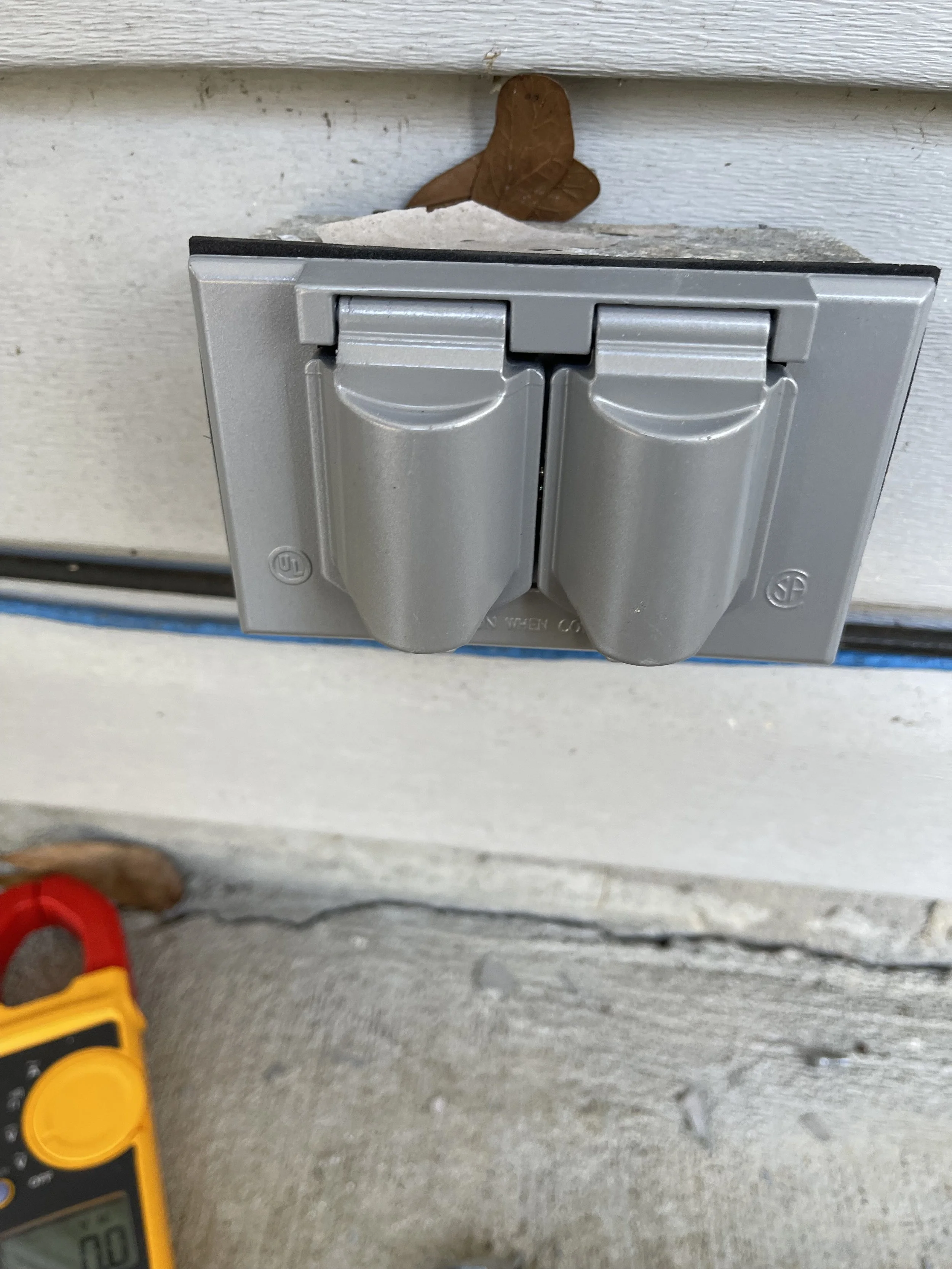 Finished Electrical cover