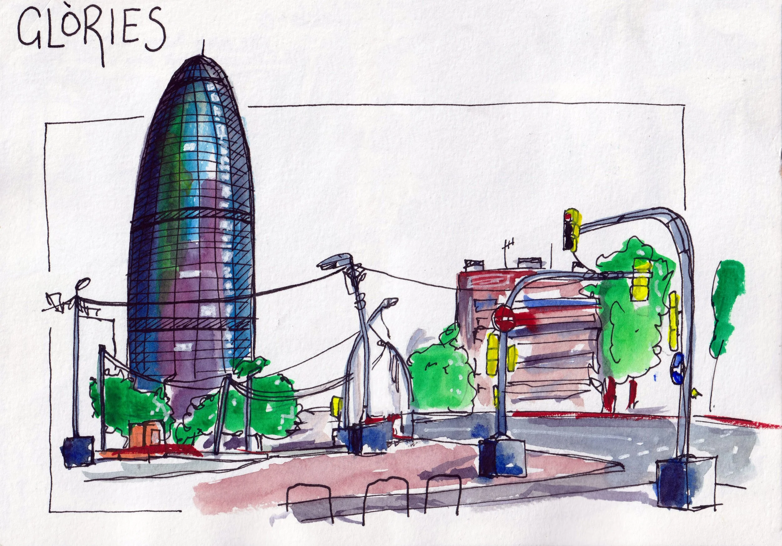 Torre Glòries, Barcelona, Spain