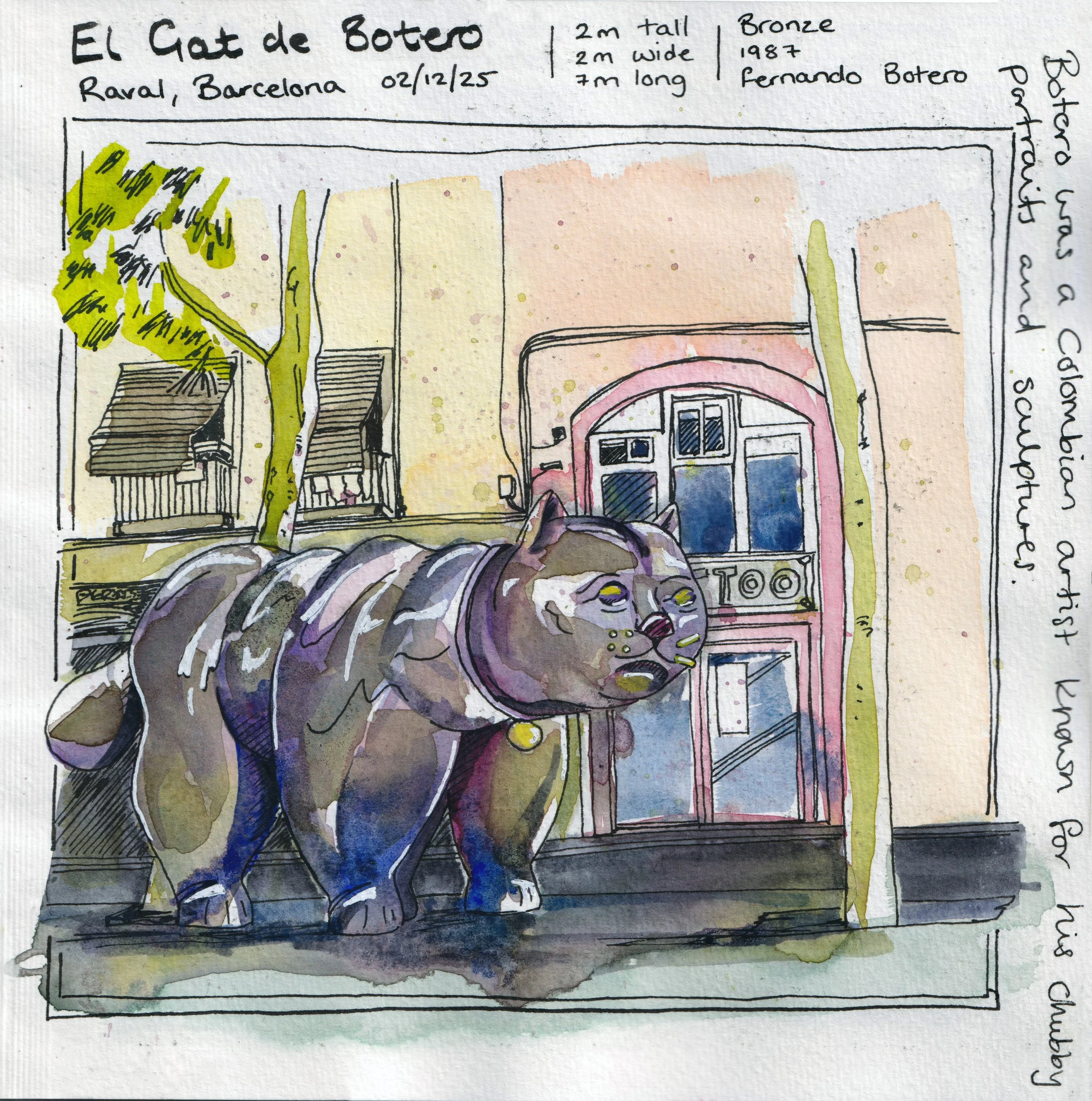 El Gat Botero, Barcelona, Spain