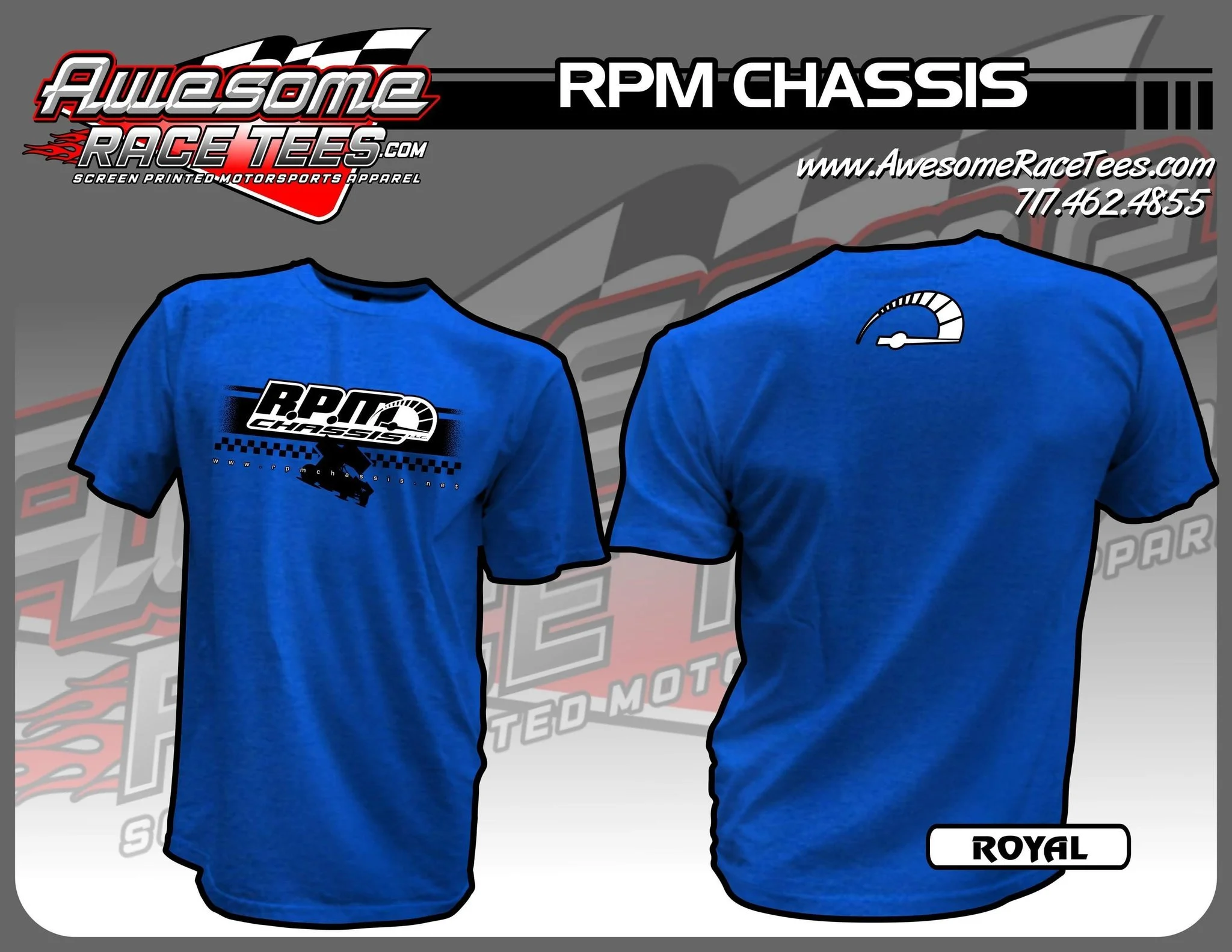 Logo T-Shirt, Royal Blue