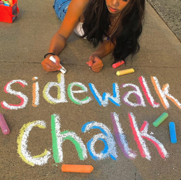 sidewalk chalk - nyah rylie