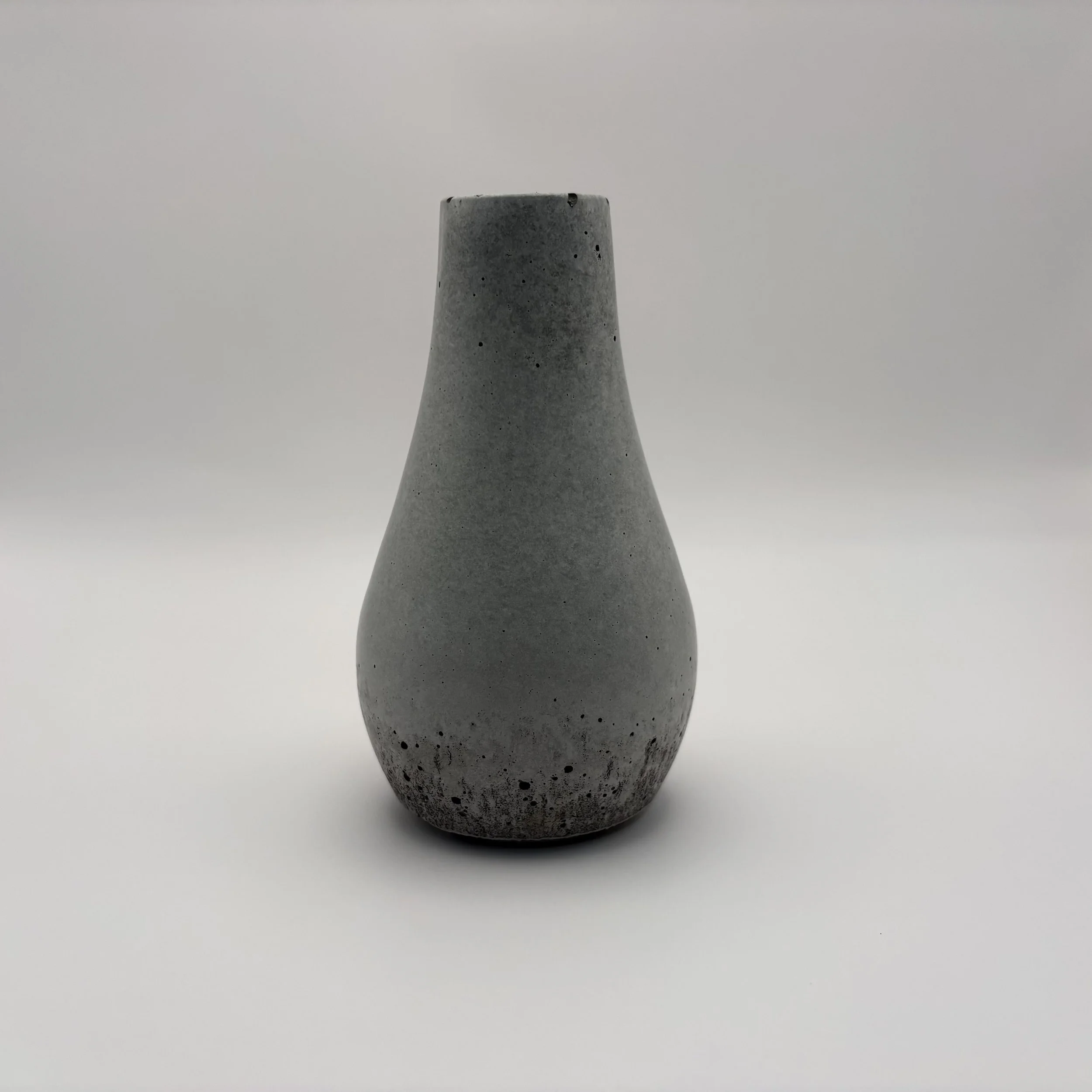 Concrete Raindrop Vase