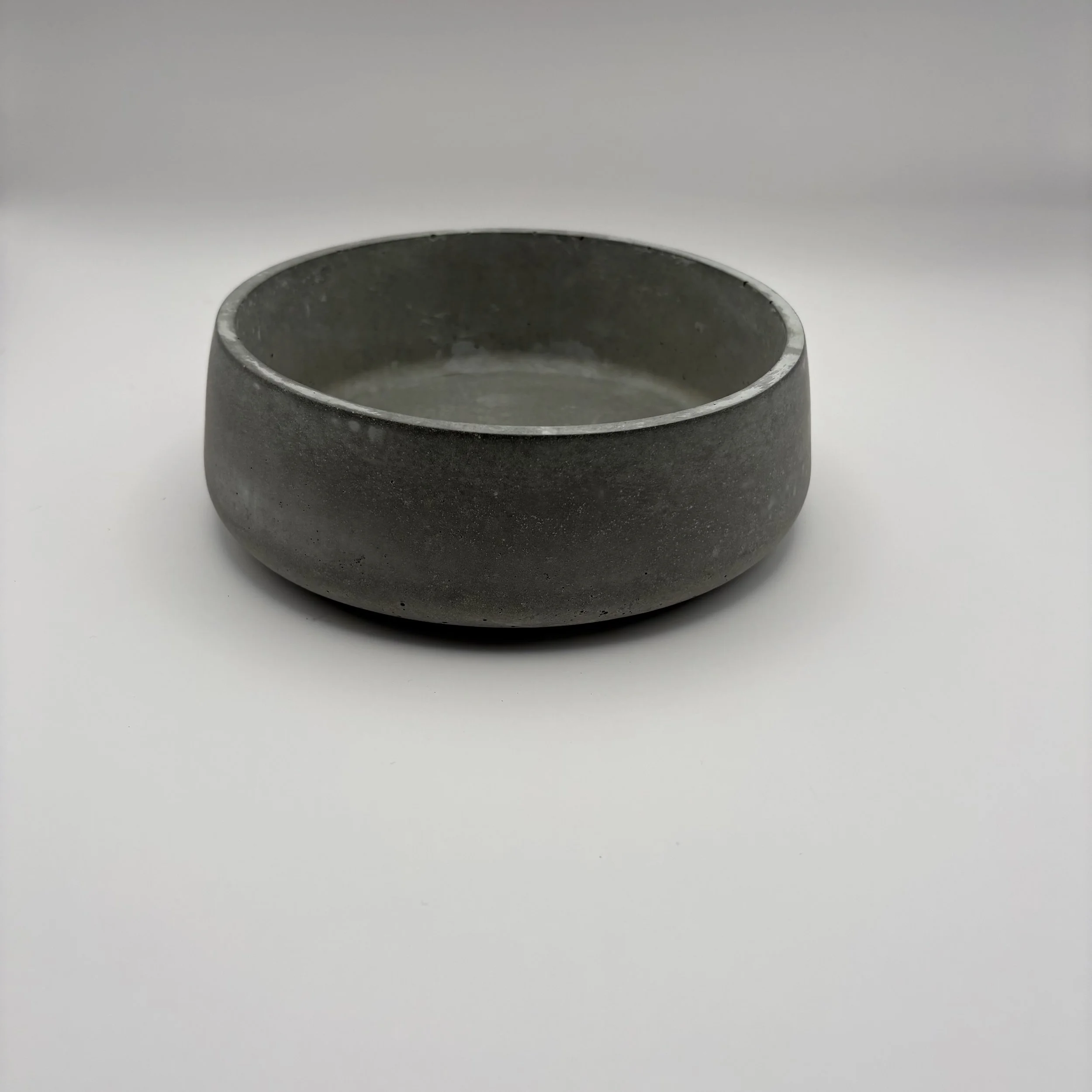 Decorative Tapered Concrete Bowl