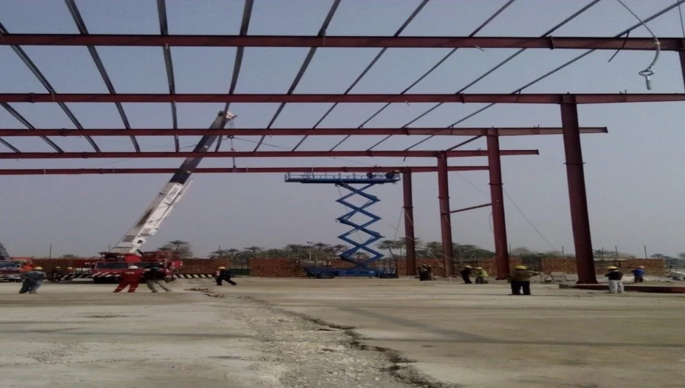 Khan Brother Engineers construction site.