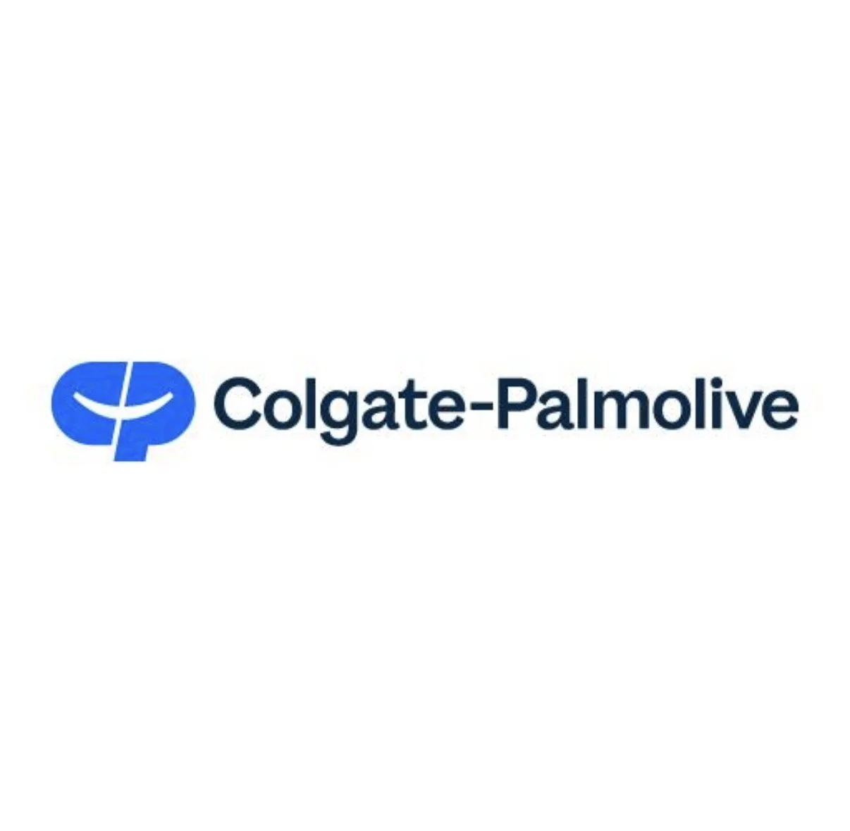 Colgate-Palmolive logo with blue icon and black text.