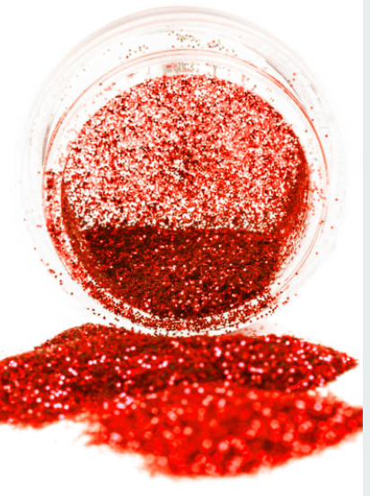 Biodegradable Glitter Red