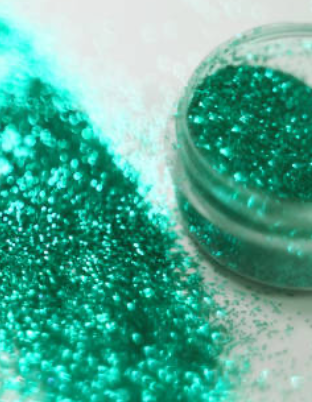 Biodegradable Glitter Green