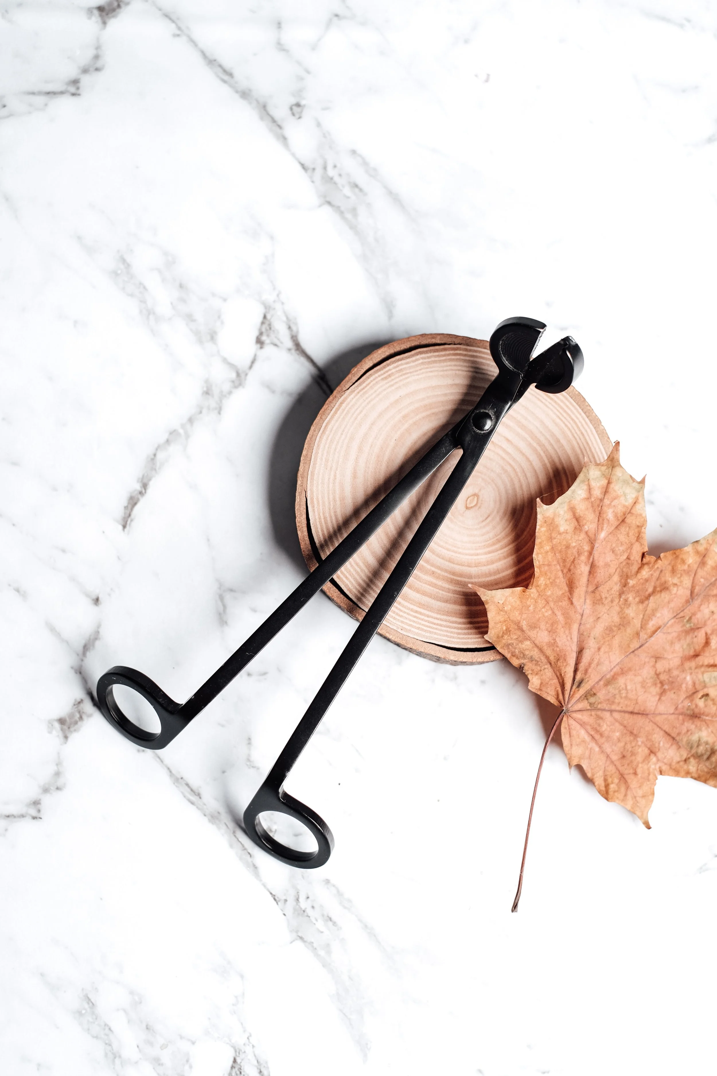 Stainless Steel Wick Trimmer - Matte Black