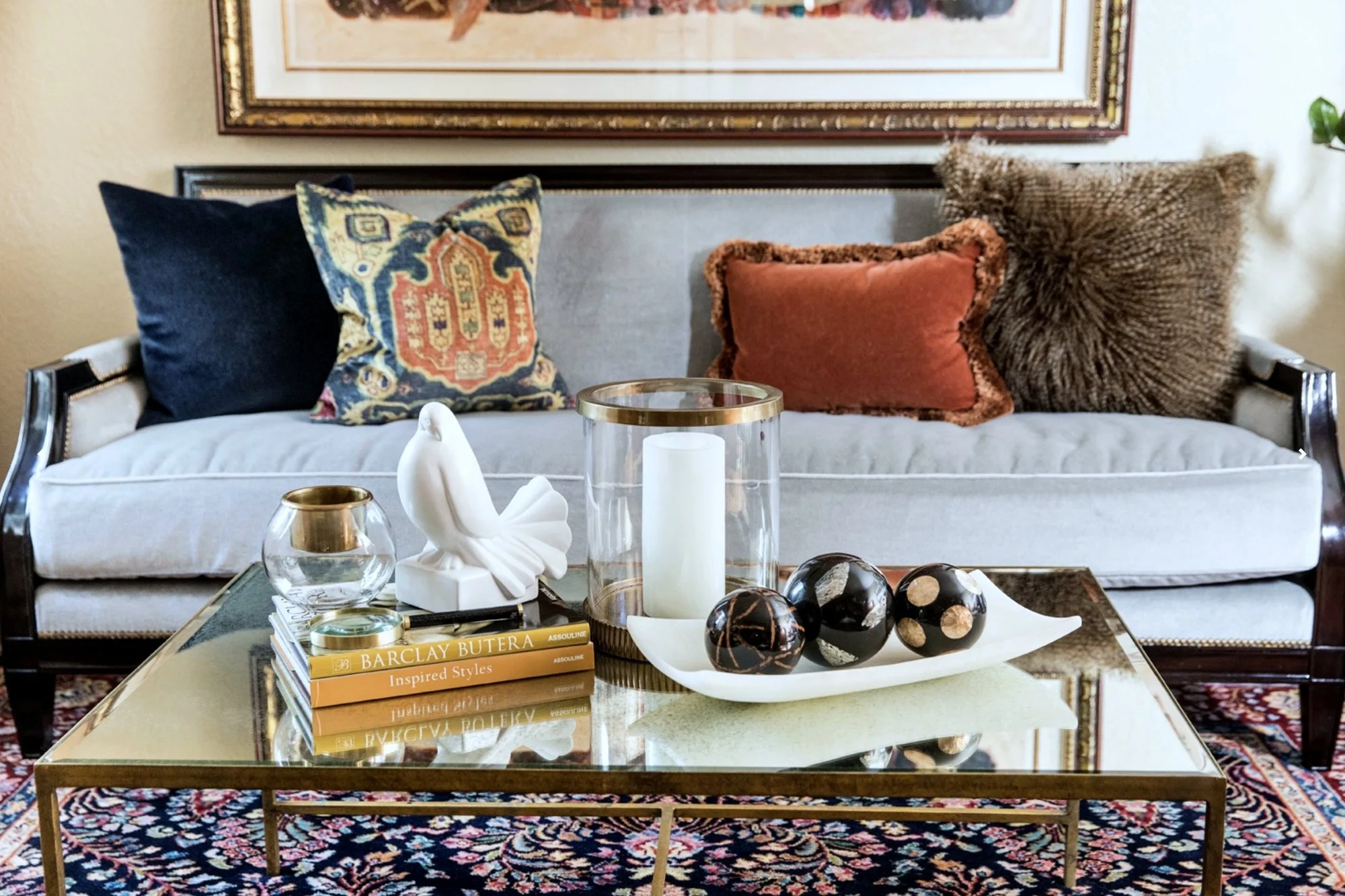 Dramatic pillow collection • Design: Tara Dobrec Designs