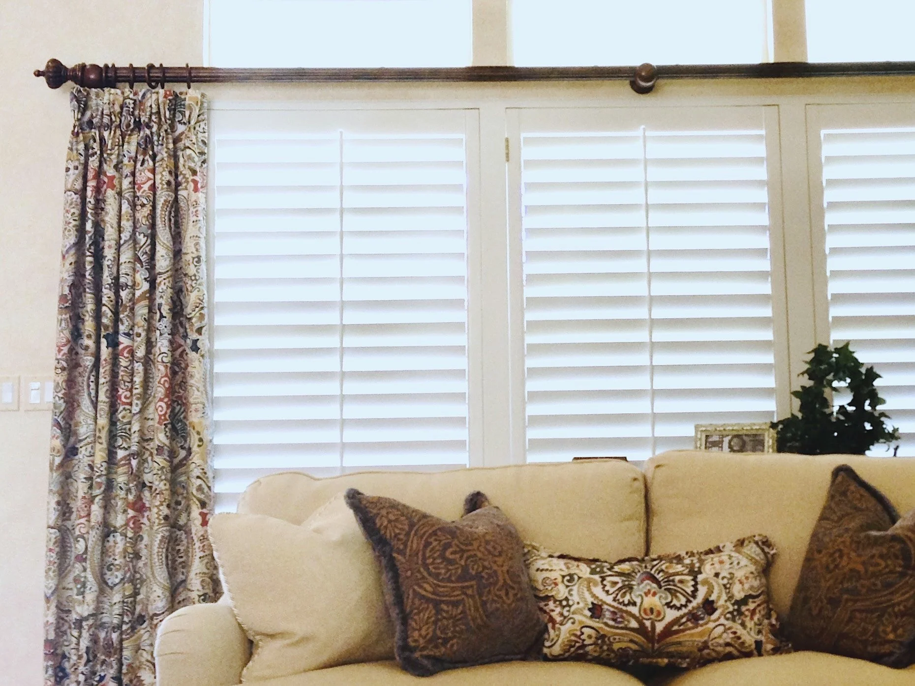 Stationary Panels and matching pillow
