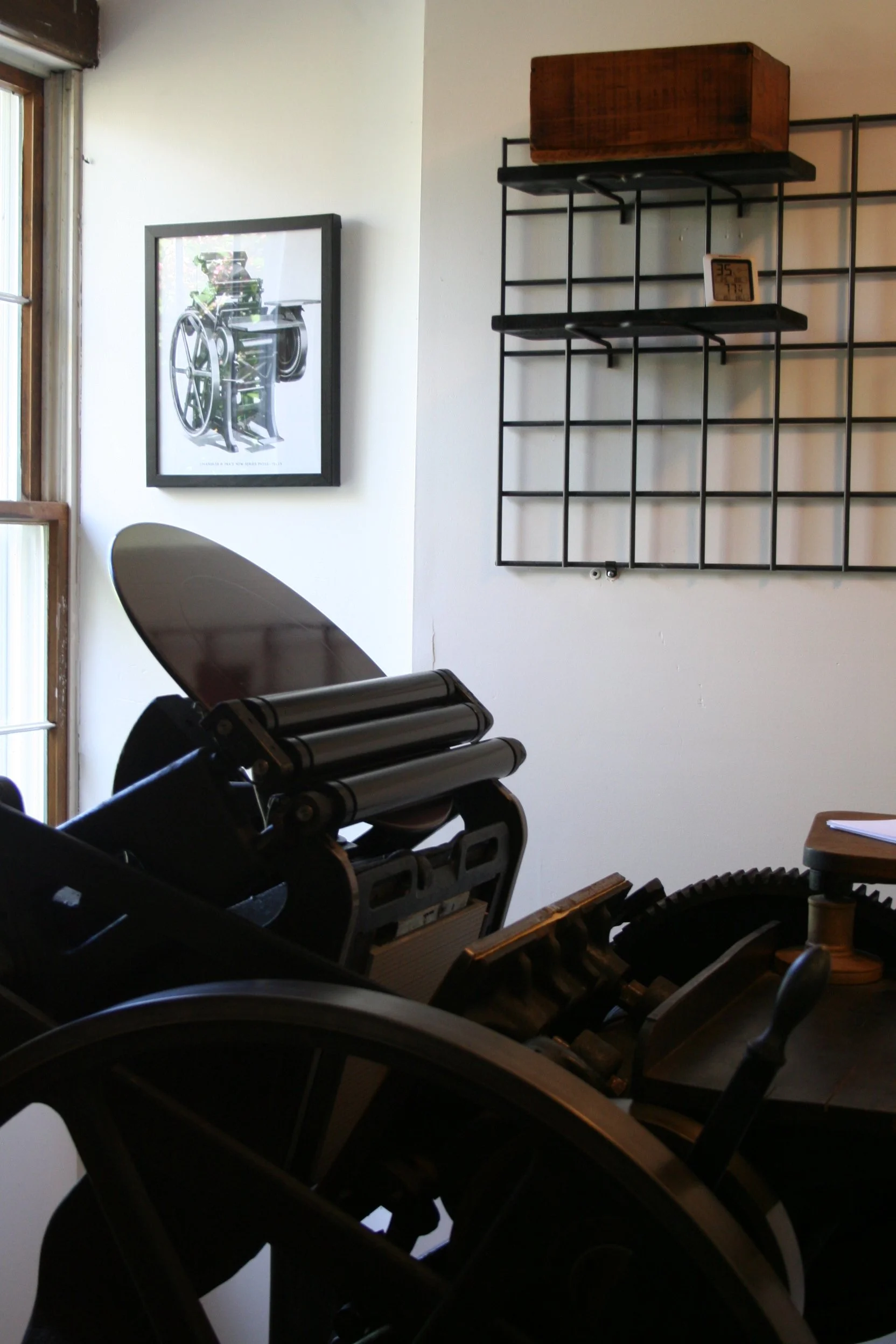 Chandler & Price, letterpress, design studio
