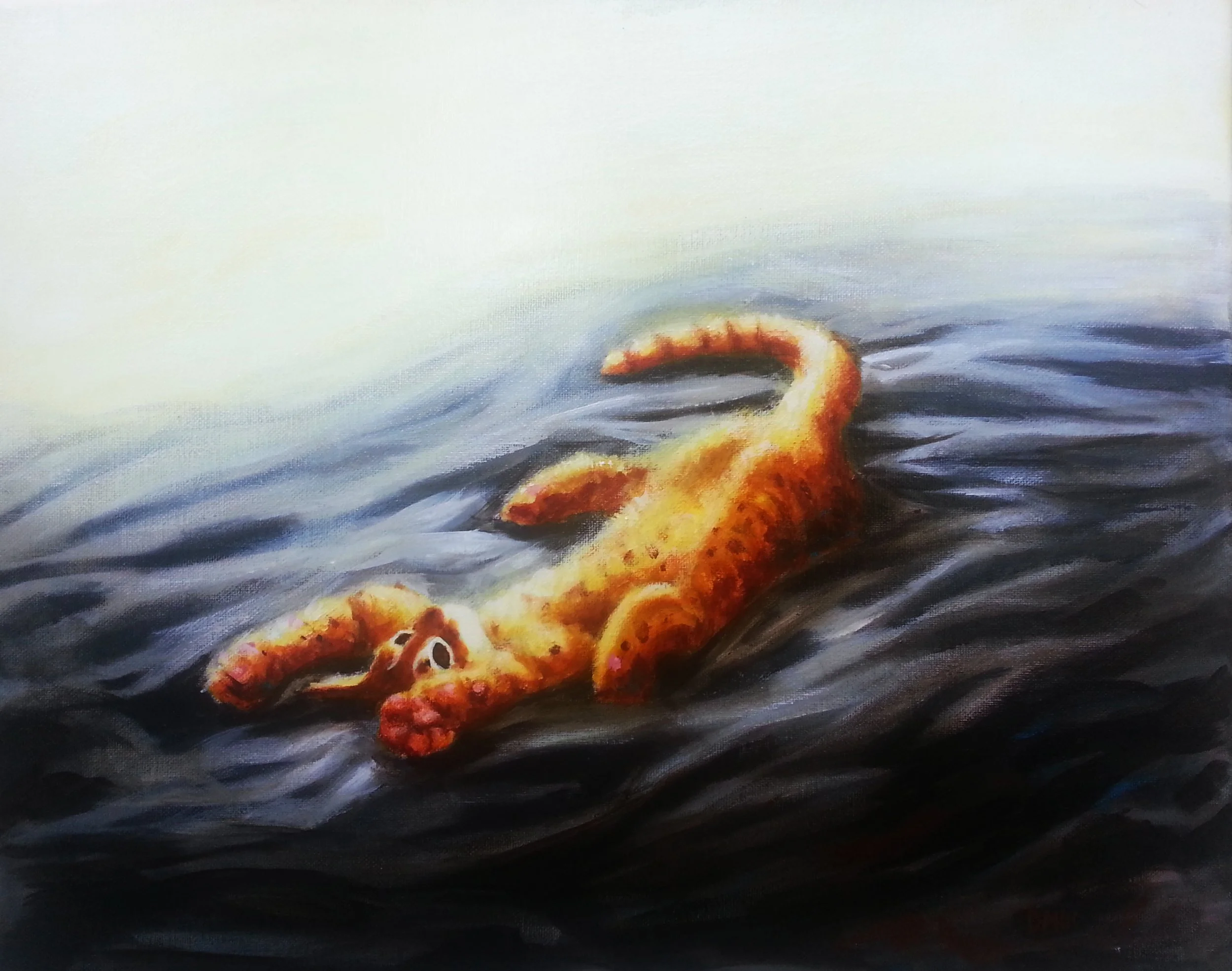 Leo, Oil on canvas, 2014